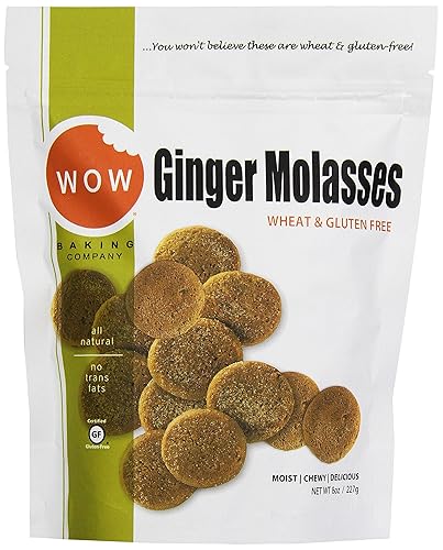 Wow Baking Melaza de jengibre sin gluten, 8 oz