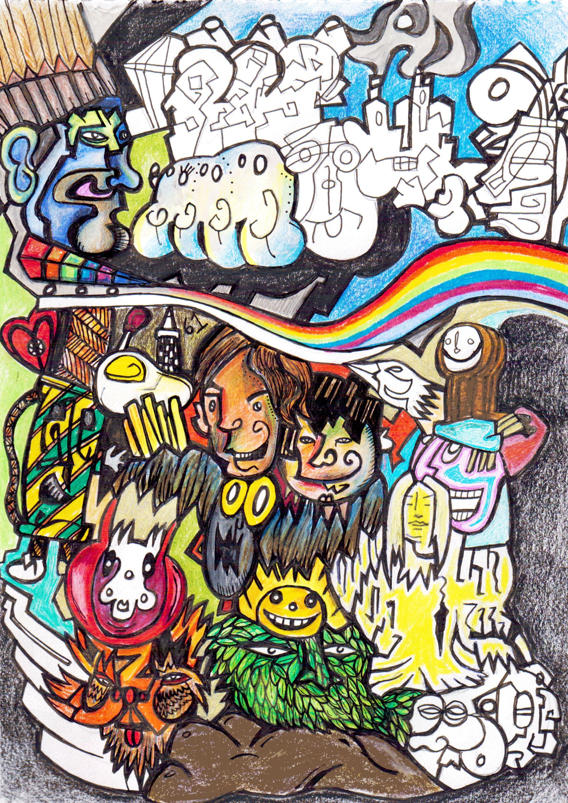 Gordy Nodrog and the Glockenspiel Rainbow