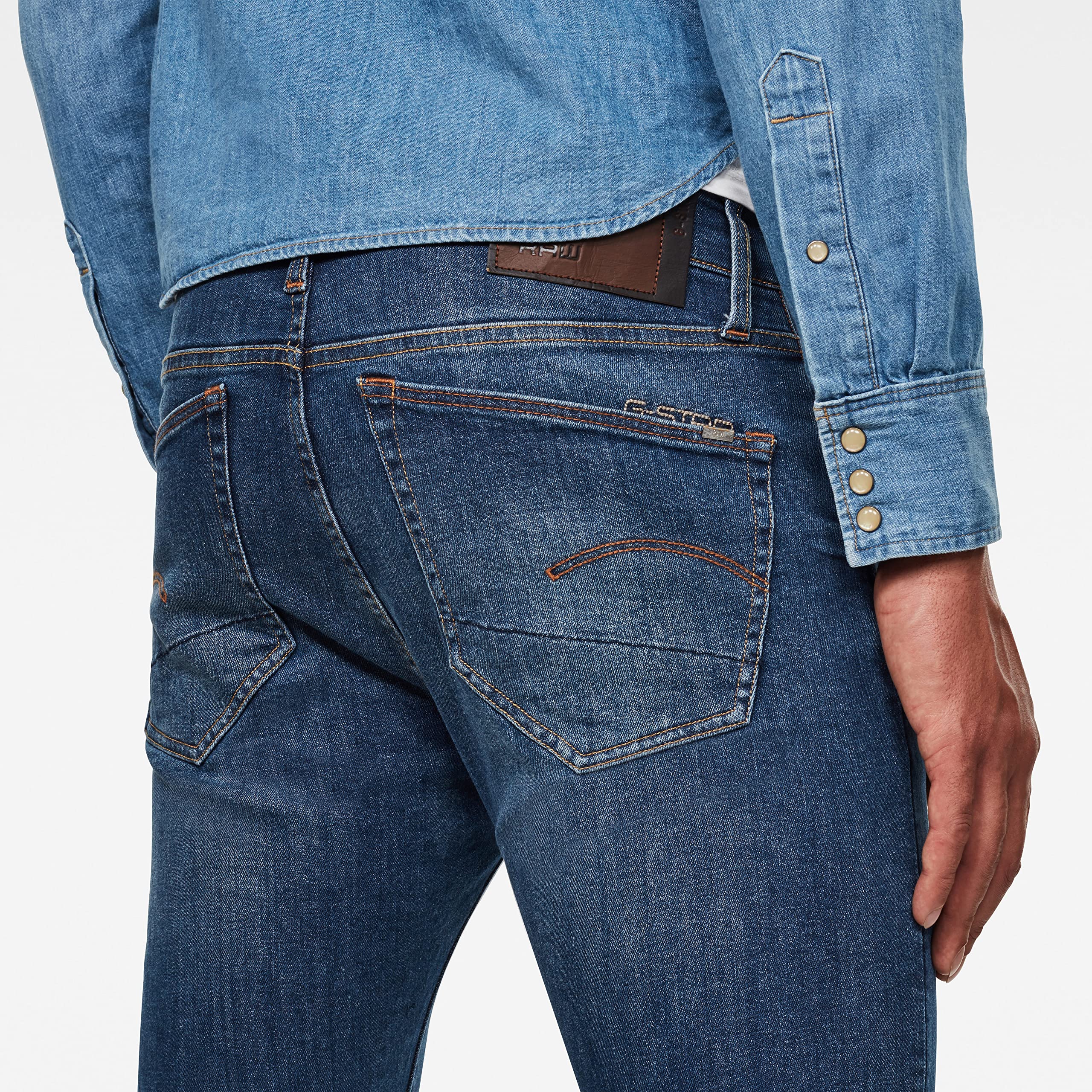 G-Star Hombre 3301 Slim Jeans — view 284