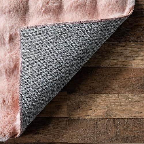 Miniatura 4 de nuLOOM Alfombra de felpa acogedora de 5 x 8 pies, lavable a máquina, antideslizante, suave y esponjosa para sala de estar, dormitorio, habitación de