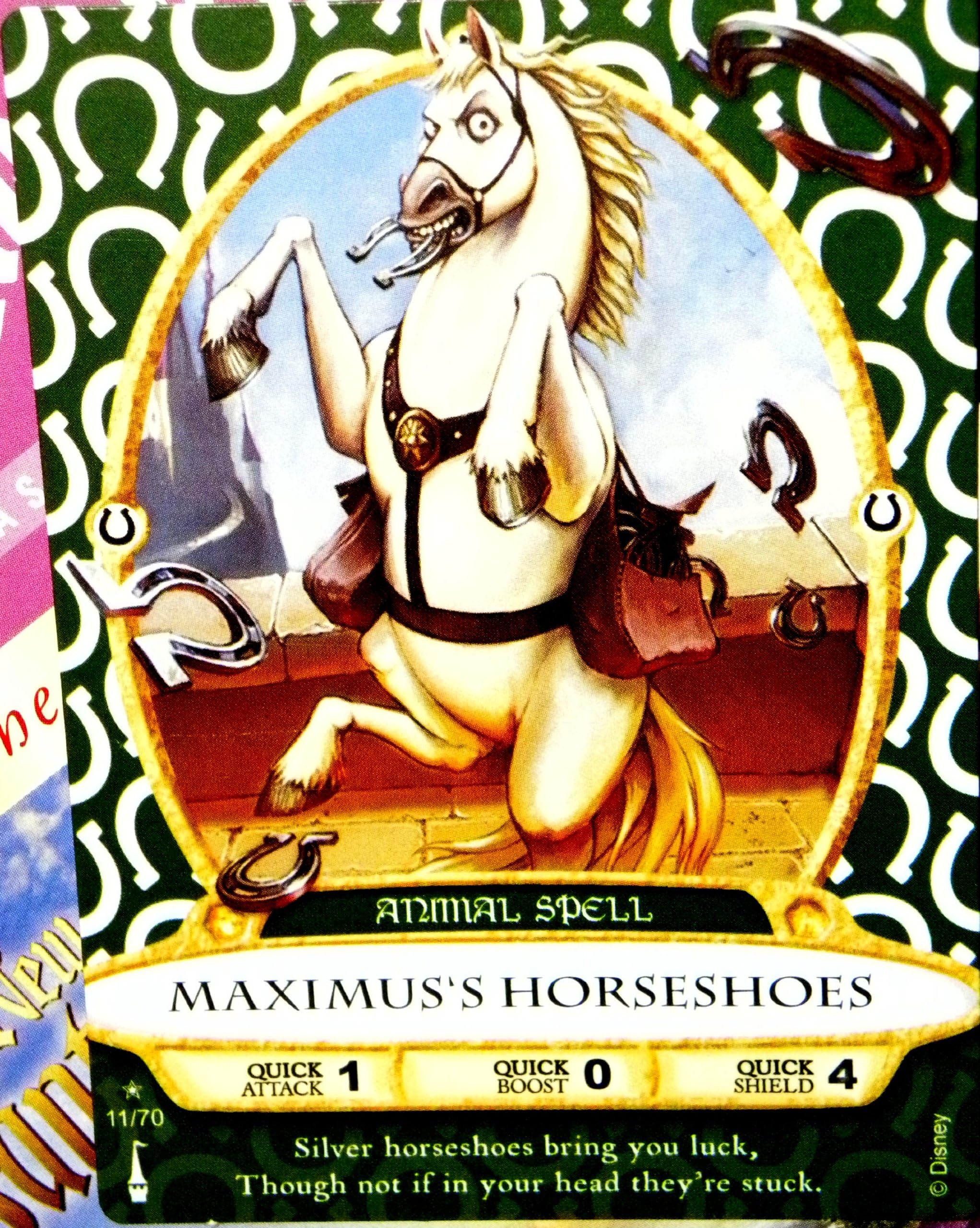 disneySorcerers Mask of the Magic Kingdom Sotmk Game Wdw Walt Disney World Exclusive Game Card # 11 Maximus's Horseshoes Map & Mickey Stickers