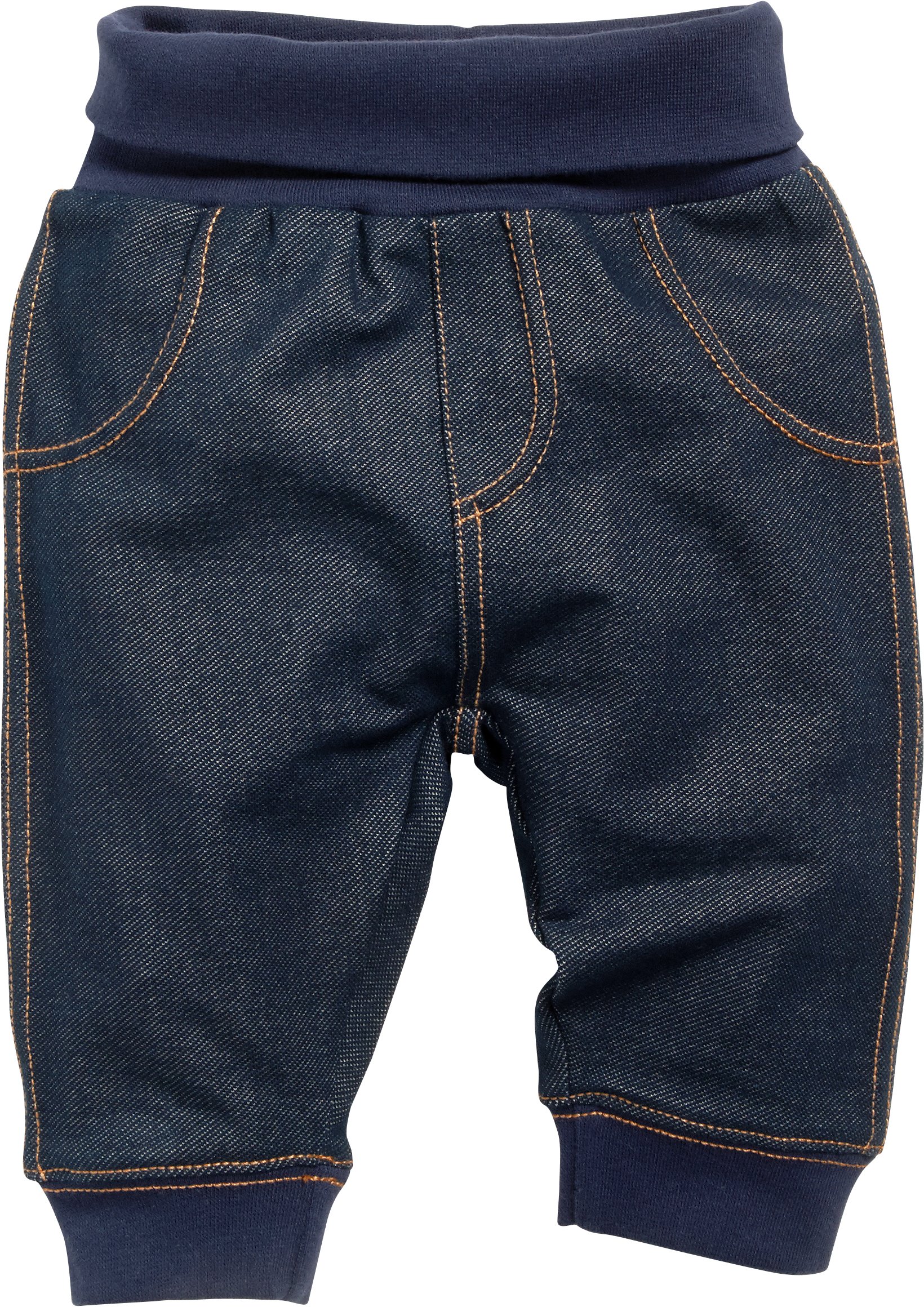 Playshoes Unisex Kinder Baby-Pumphose Sweat-Hose Jogginghose, Jeans-Optik,62