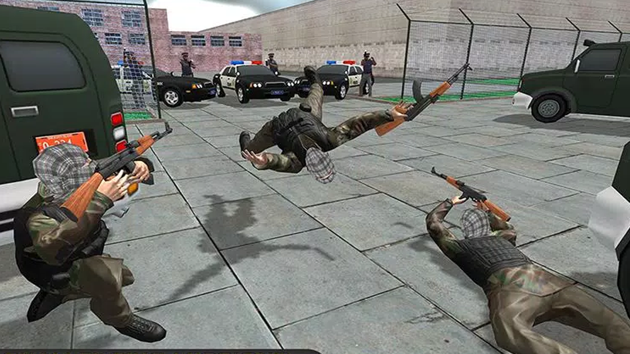 Swat Team Tactital Sniper Critical Ops Shooting Game - City