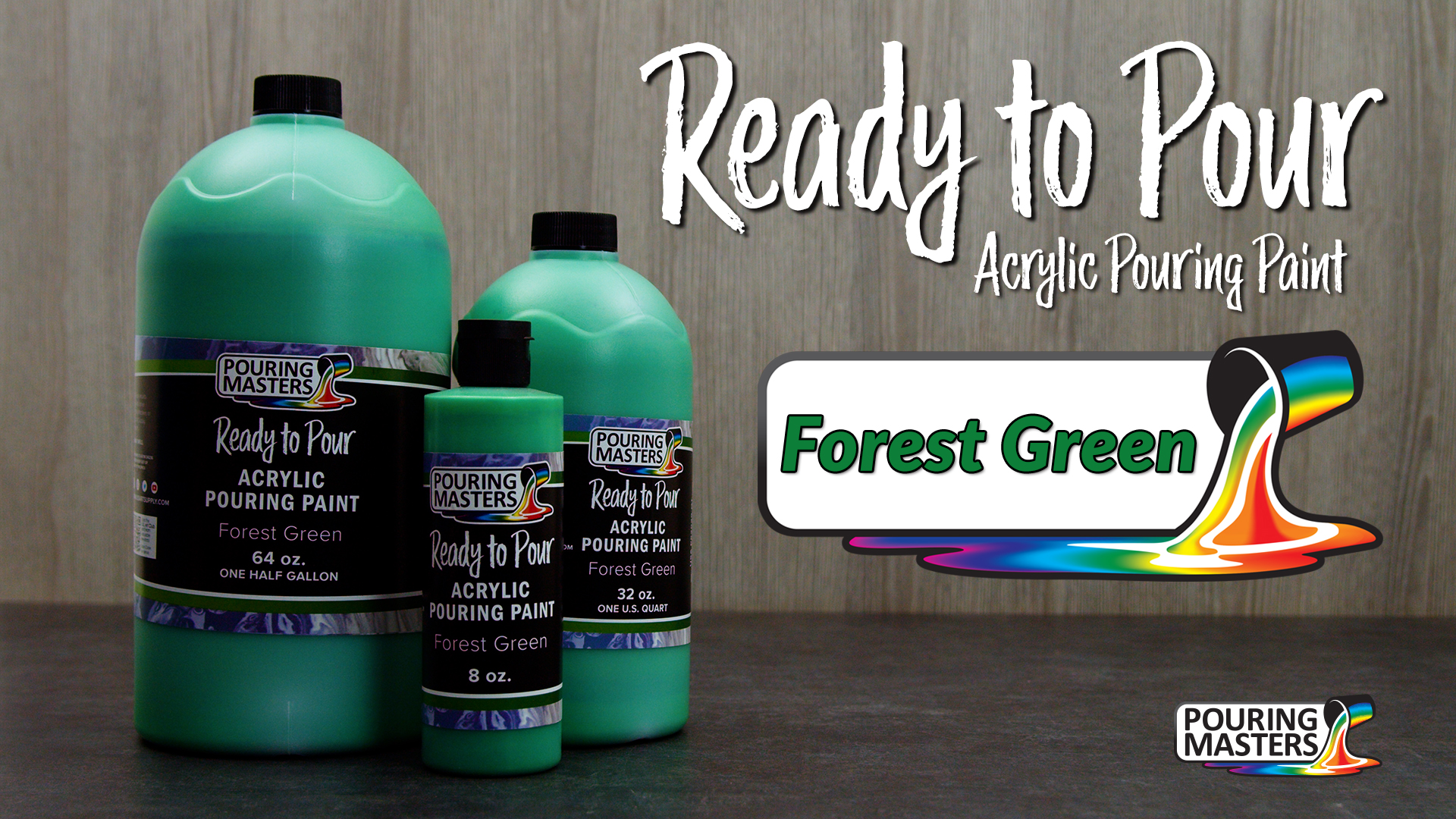 Amazon.com: Pouring Masters Forest Green 8-oz Ready to Pour