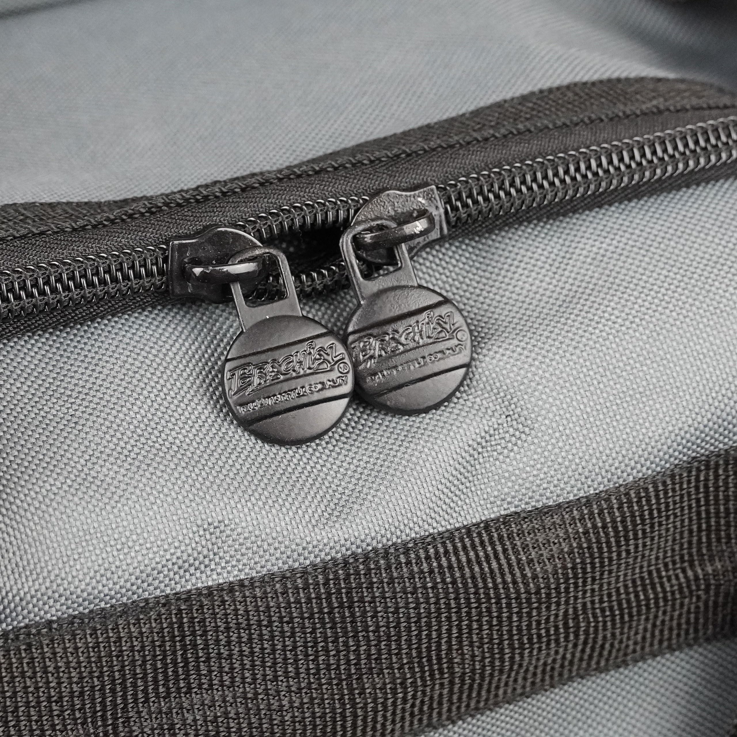 Brachial Premium Herren Sporttasche Heavy Grau Wasserabweisend mit Schuhfach und Trageriemen - Reisetasche Fitnessstudio