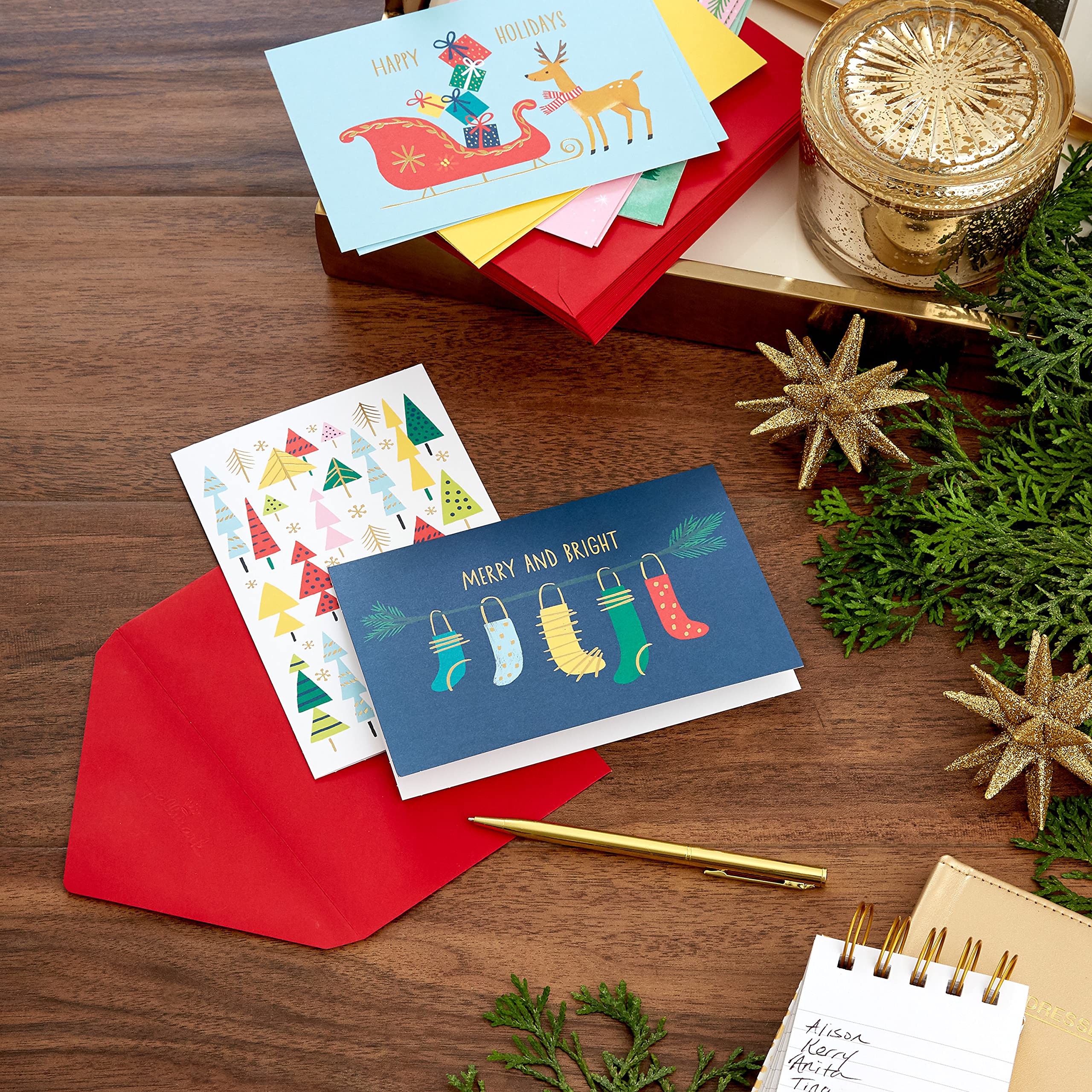 Klassieke kerstkaarten kopen en versturen