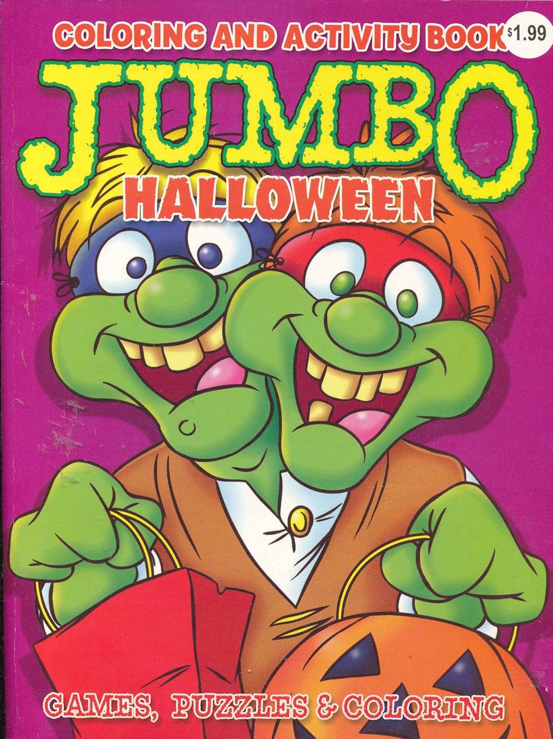 Halloween Jumbo Coloring & Activity Book: Bendon Publishing ...