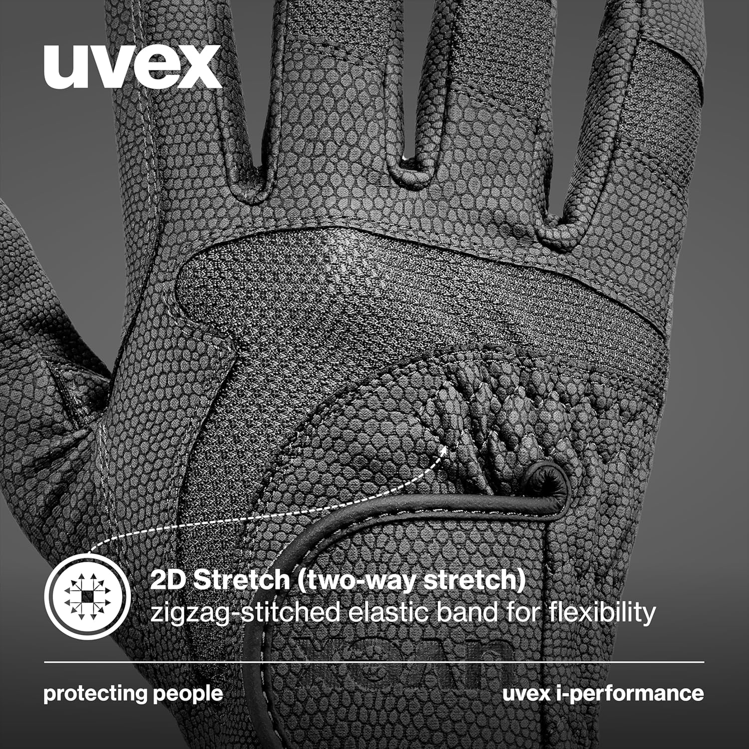 Uvex i-Performance 2 Riding Gloves – Breathable, Touchscreen-Capable Equestrian Gloves for Men & Women - Image 2