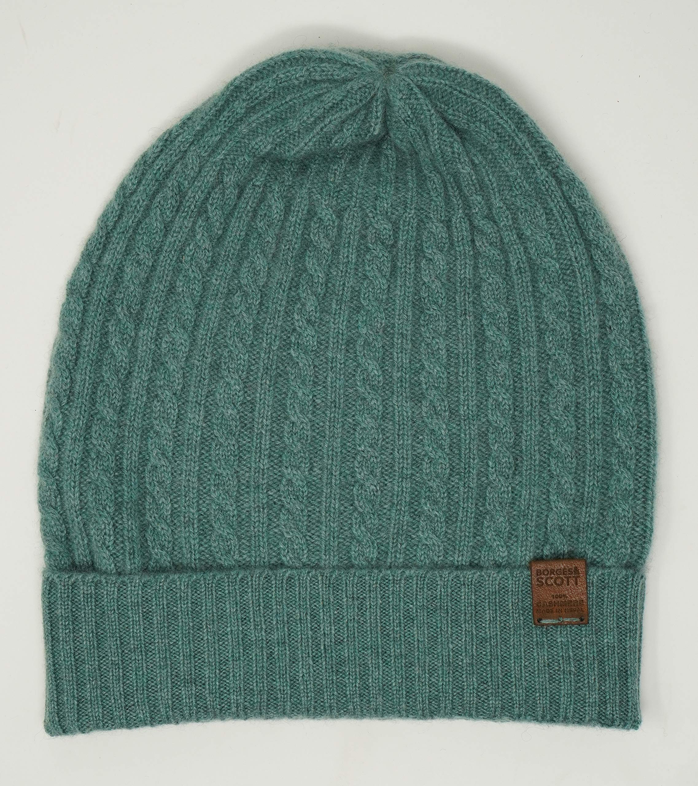 BORGES & SCOTT Gorro Whistler - 100% Cachemir - Hecho en Nepal