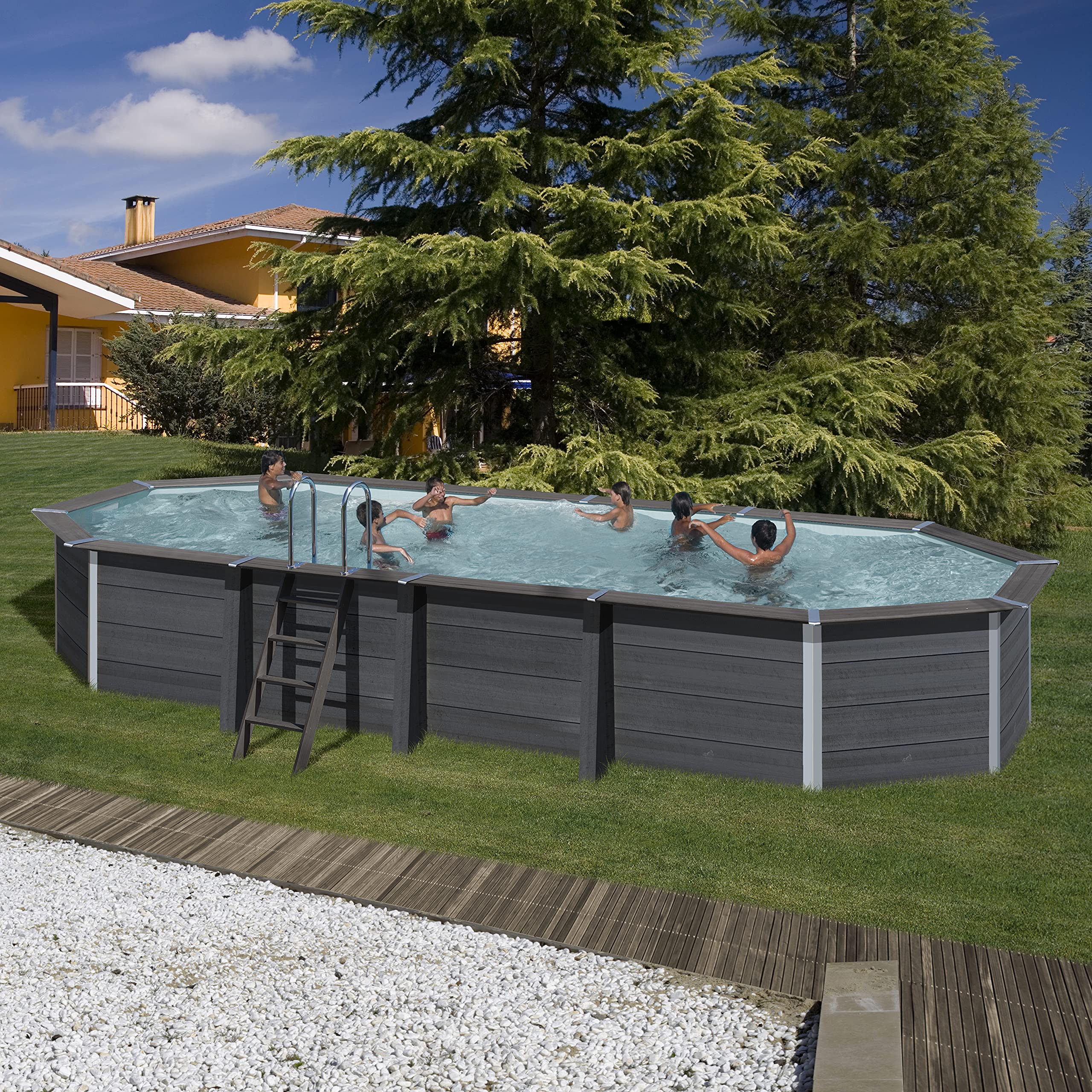 Modern Above Ground Pools Transform Your Backyard Into A Paradise With — free download