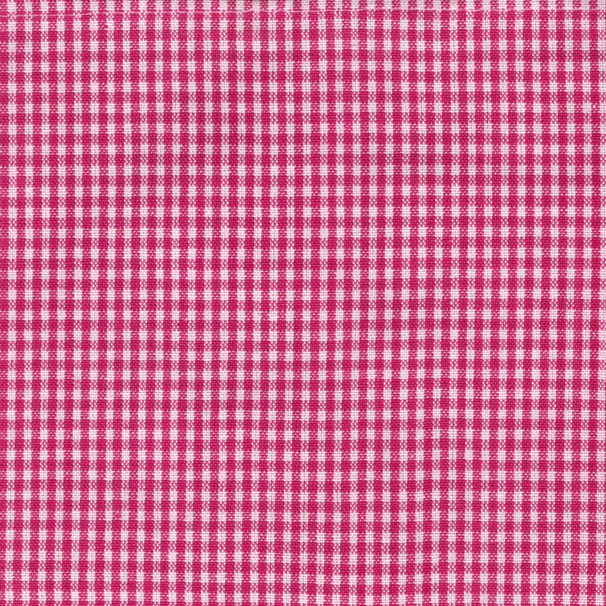 Dunroven HouseMini Check Tea Towel, Pink/White
