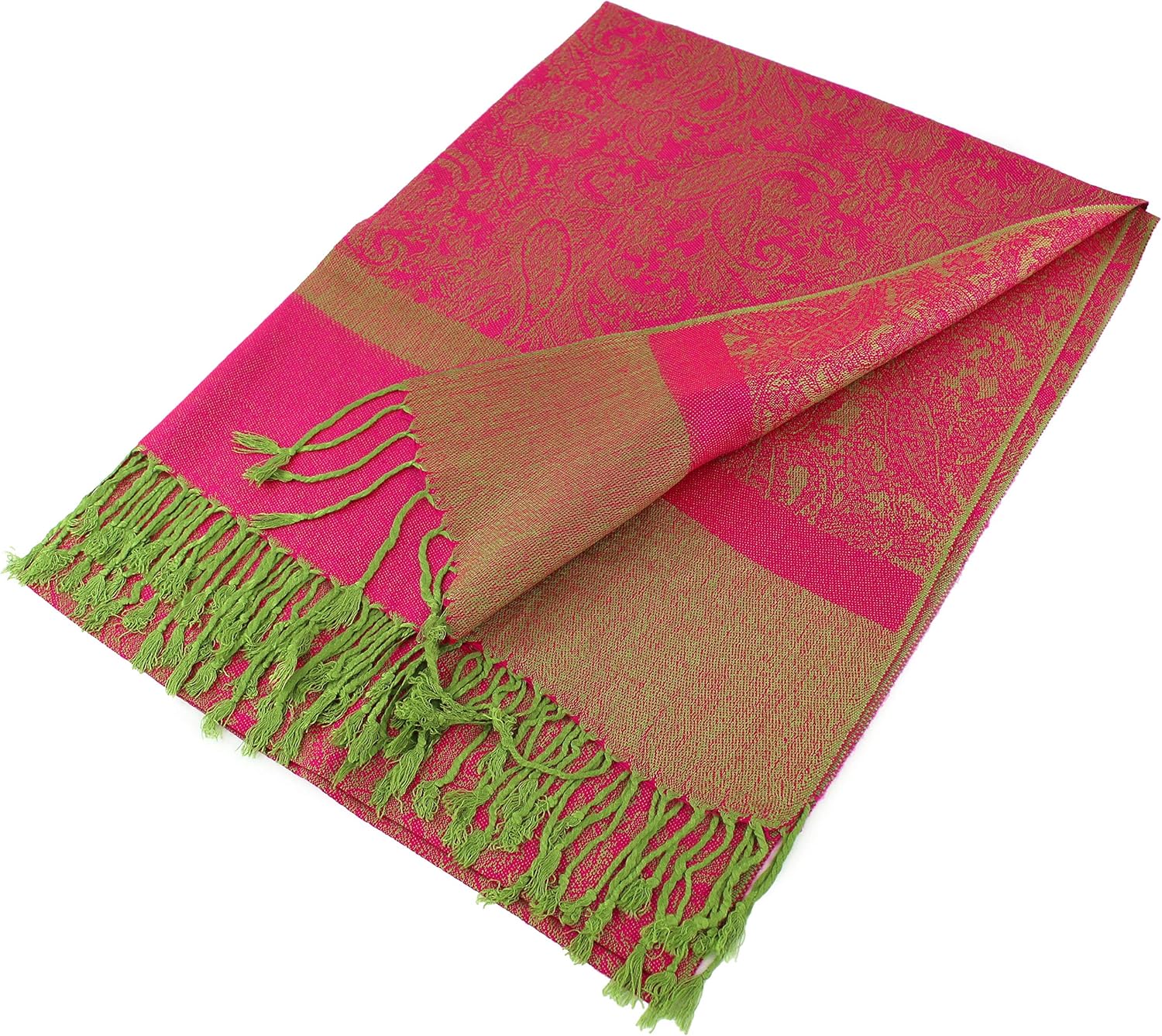 PASKMLNA Paisley Jacquard Pashmina Shawl Wrap Scarf Stole - Image 6