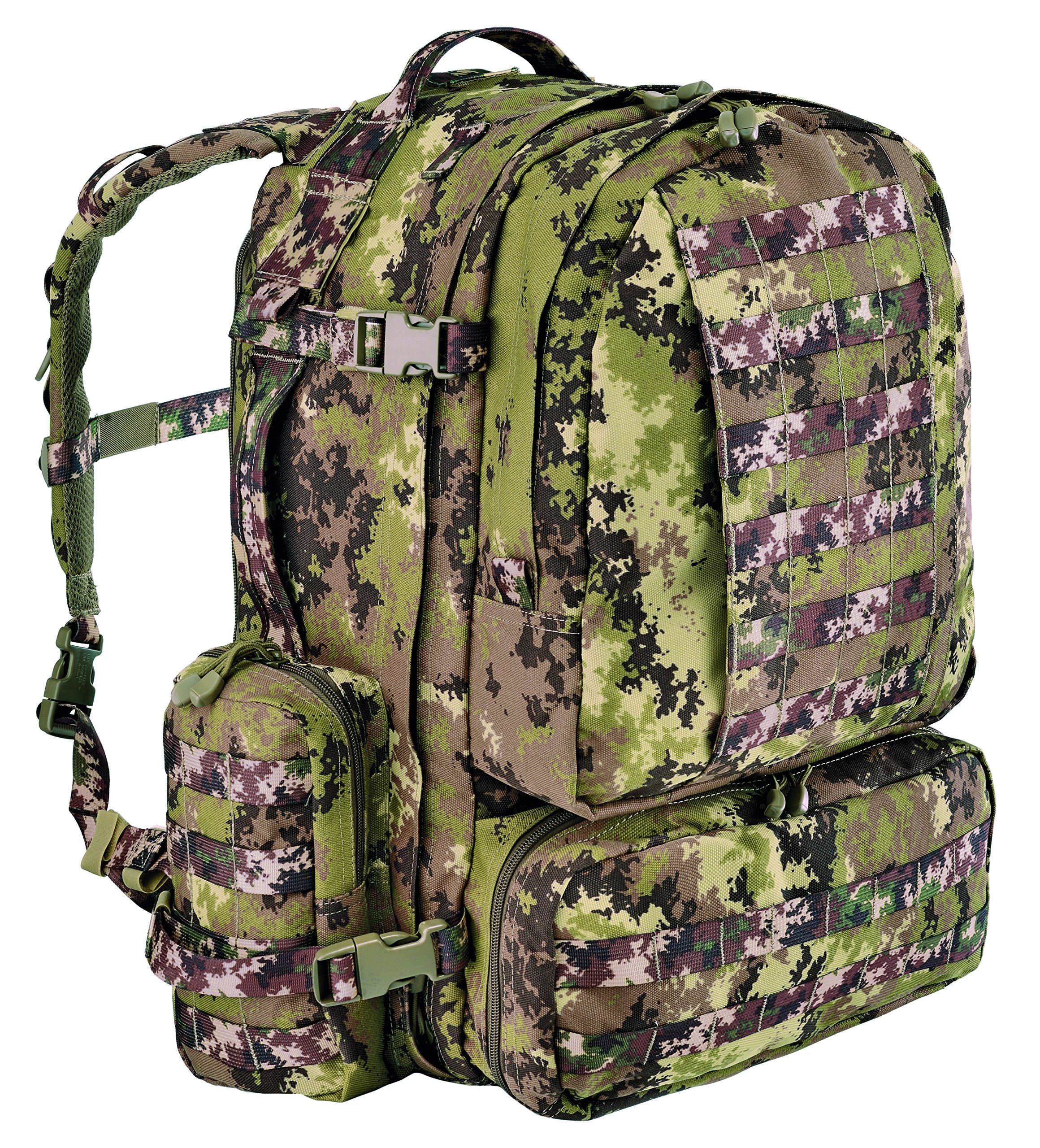 DEFCON 5 Modular Rucksack 60L D5-S100022, unisex_adult, Backpack, D5-S100022-VI, Italian Camo, 30 x 56 x 35 cm