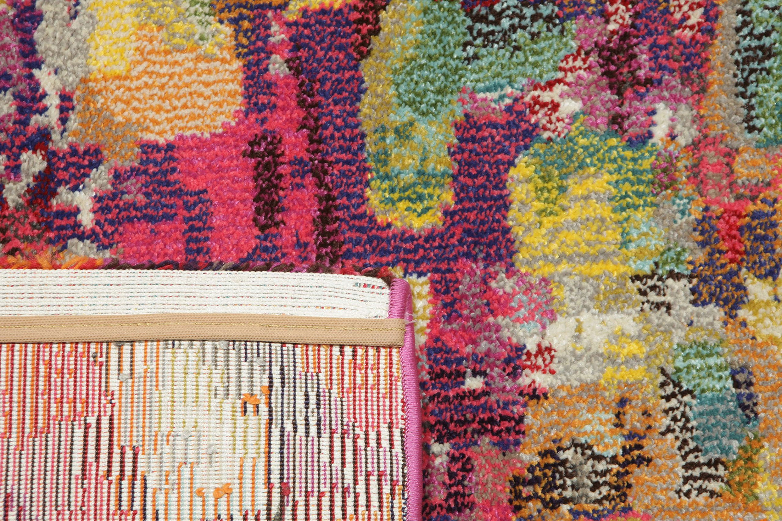 Tappeto Moderno Davina 160x230 Cm - Pelo Corto In Polipropilene, Certificato OEKO-TEX, Multicolore