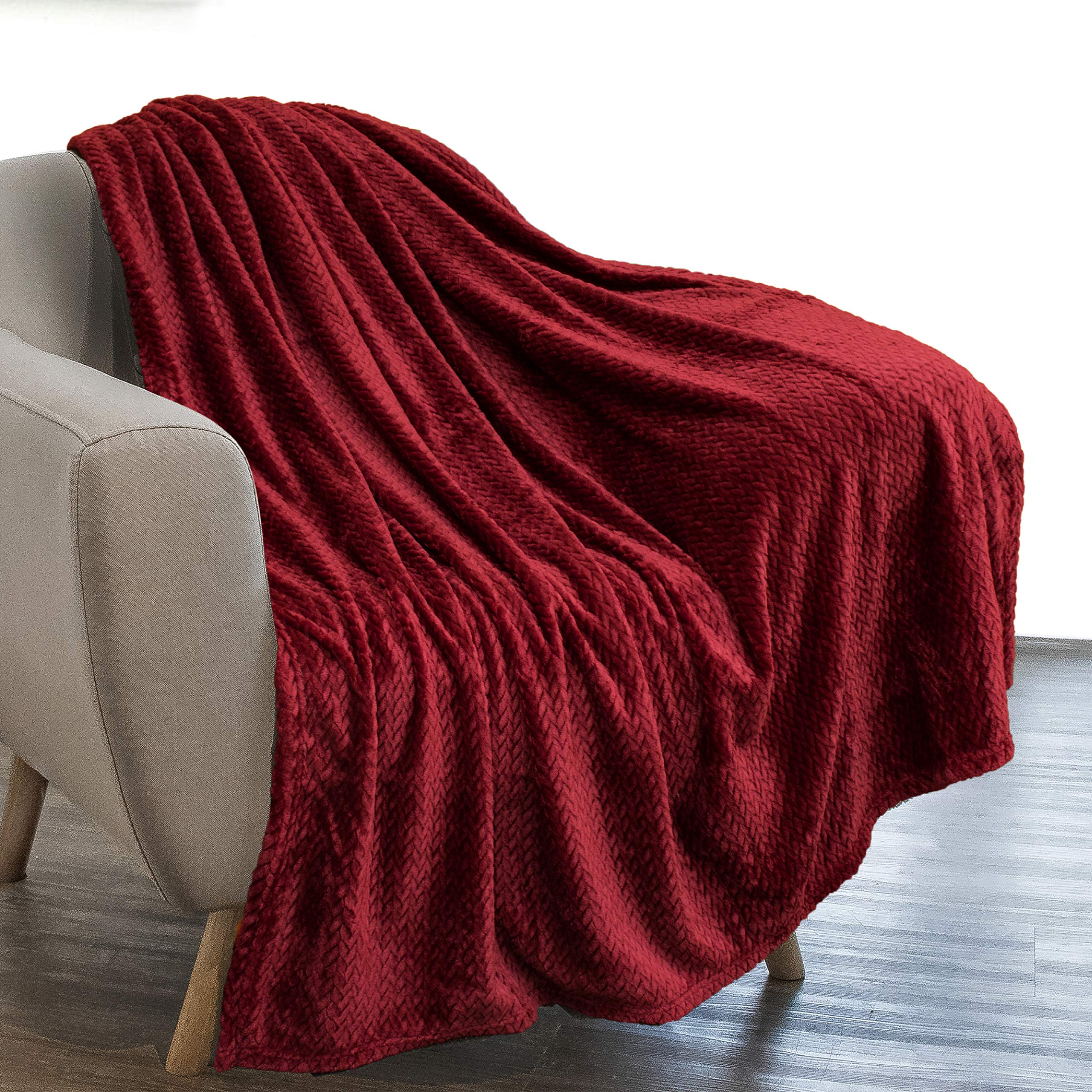 red throw blanket