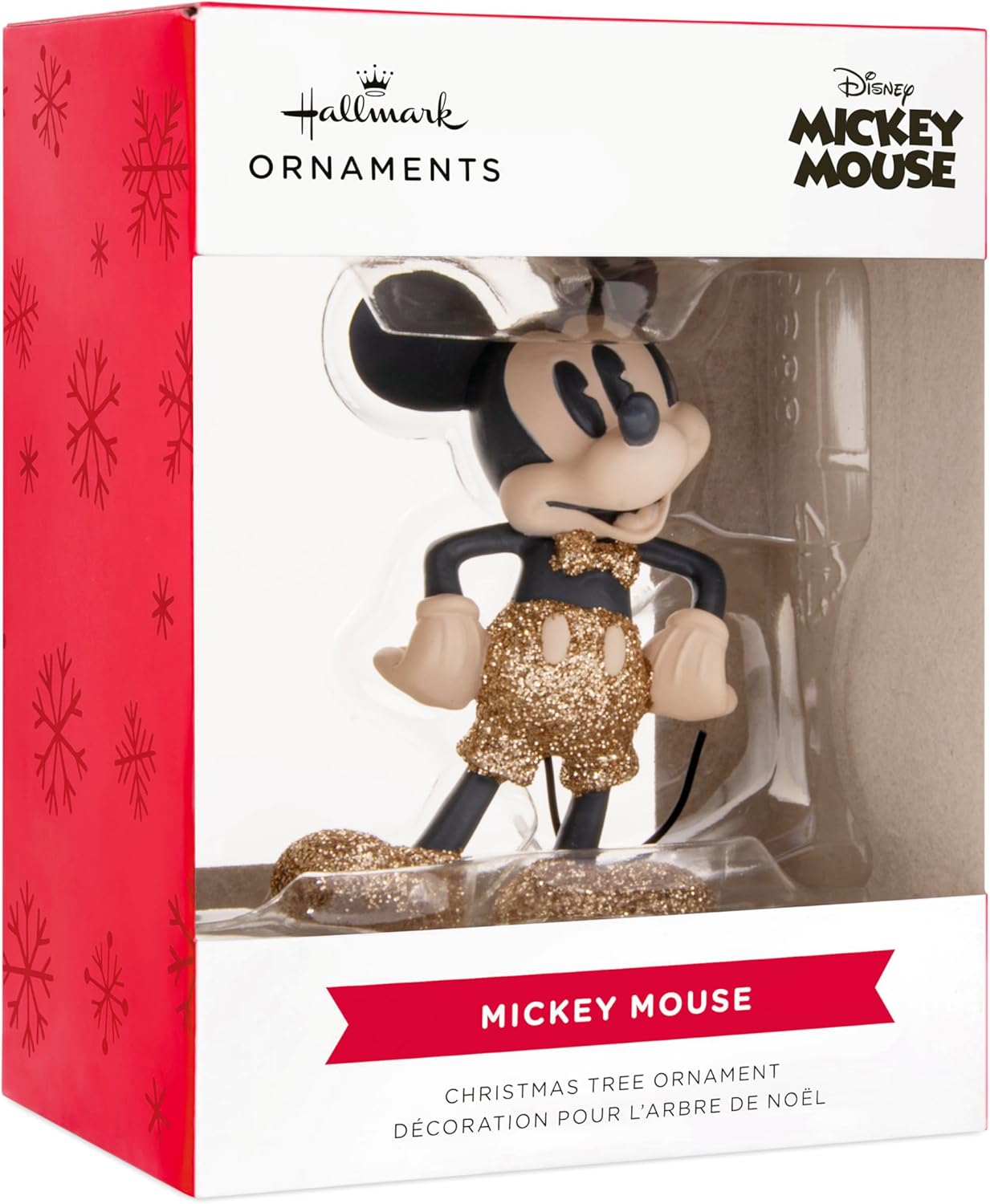 Hallmark Disney Mickey Mouse Sparkling Christmas Ornament, Gifts for Disney Fans - Image 7