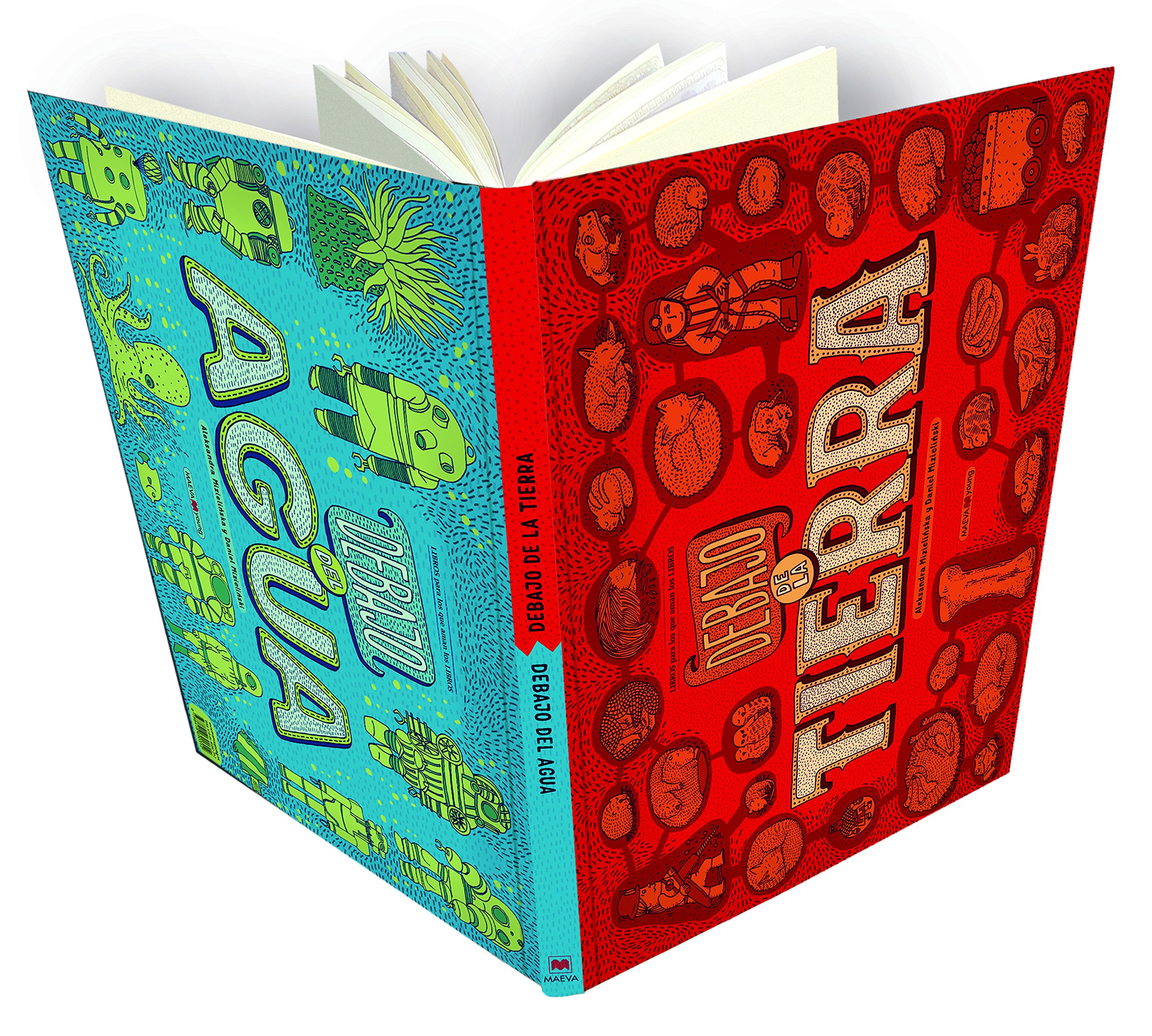 Debajo de la tierra, debajo del agua (Spanish Edition)