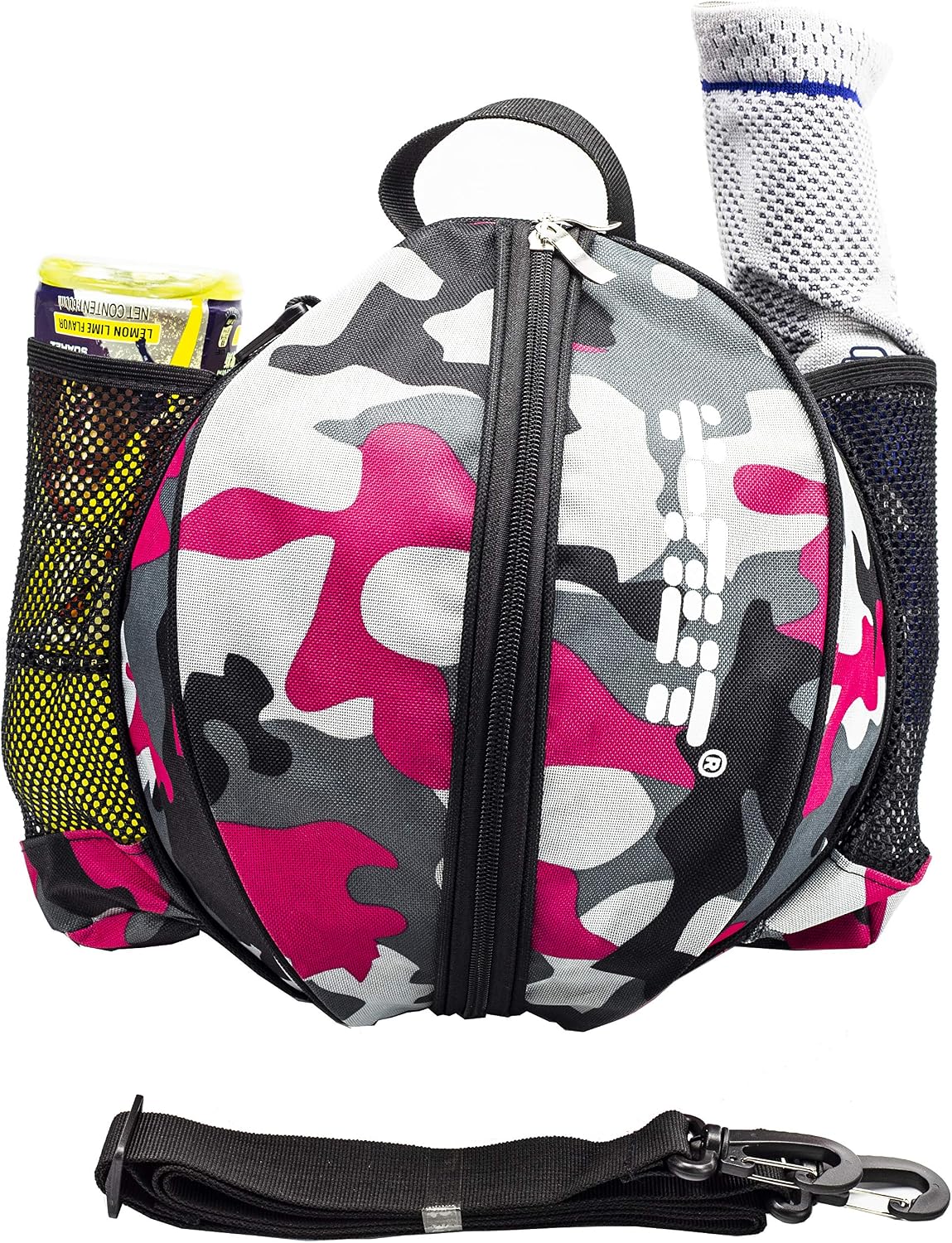 Y-Nut Basketball Shoulder Carrying Bag with Mini Air Pump (Multiple Color Option)