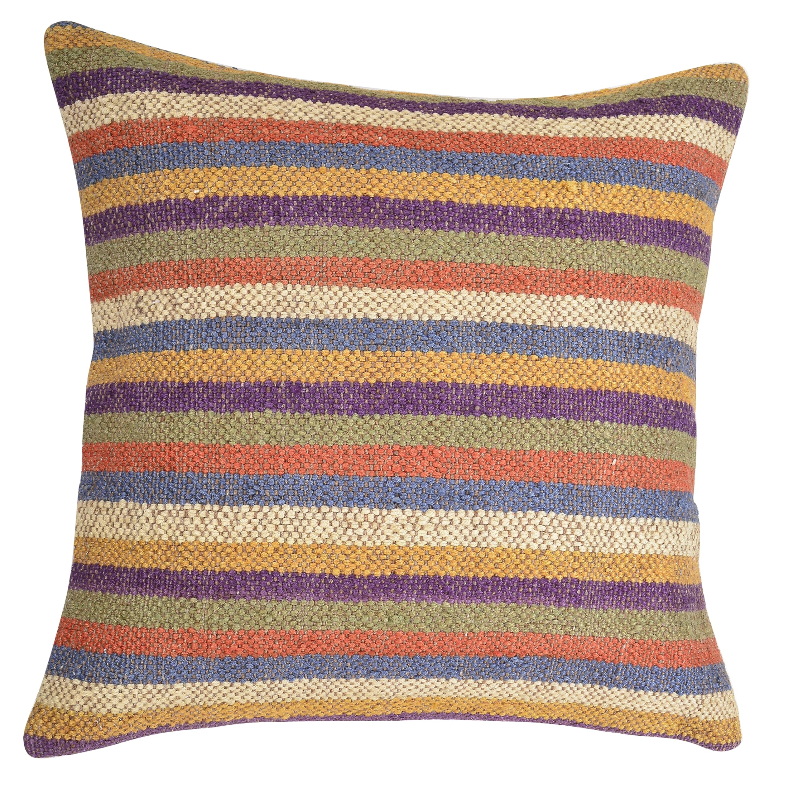 Coussin de jute 18x18 pour canapé fatigué et déco bohème à réveiller