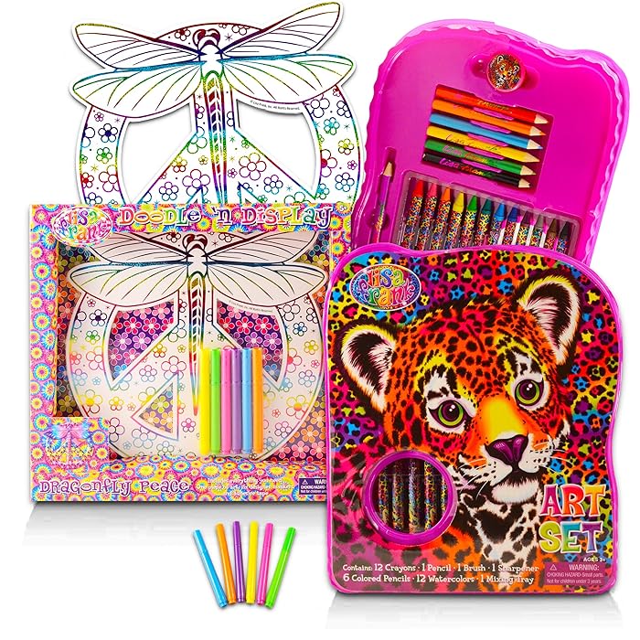 Buy Lisa Frank Coloring Art Activity Super Set Bundle - Giant Lisa ...