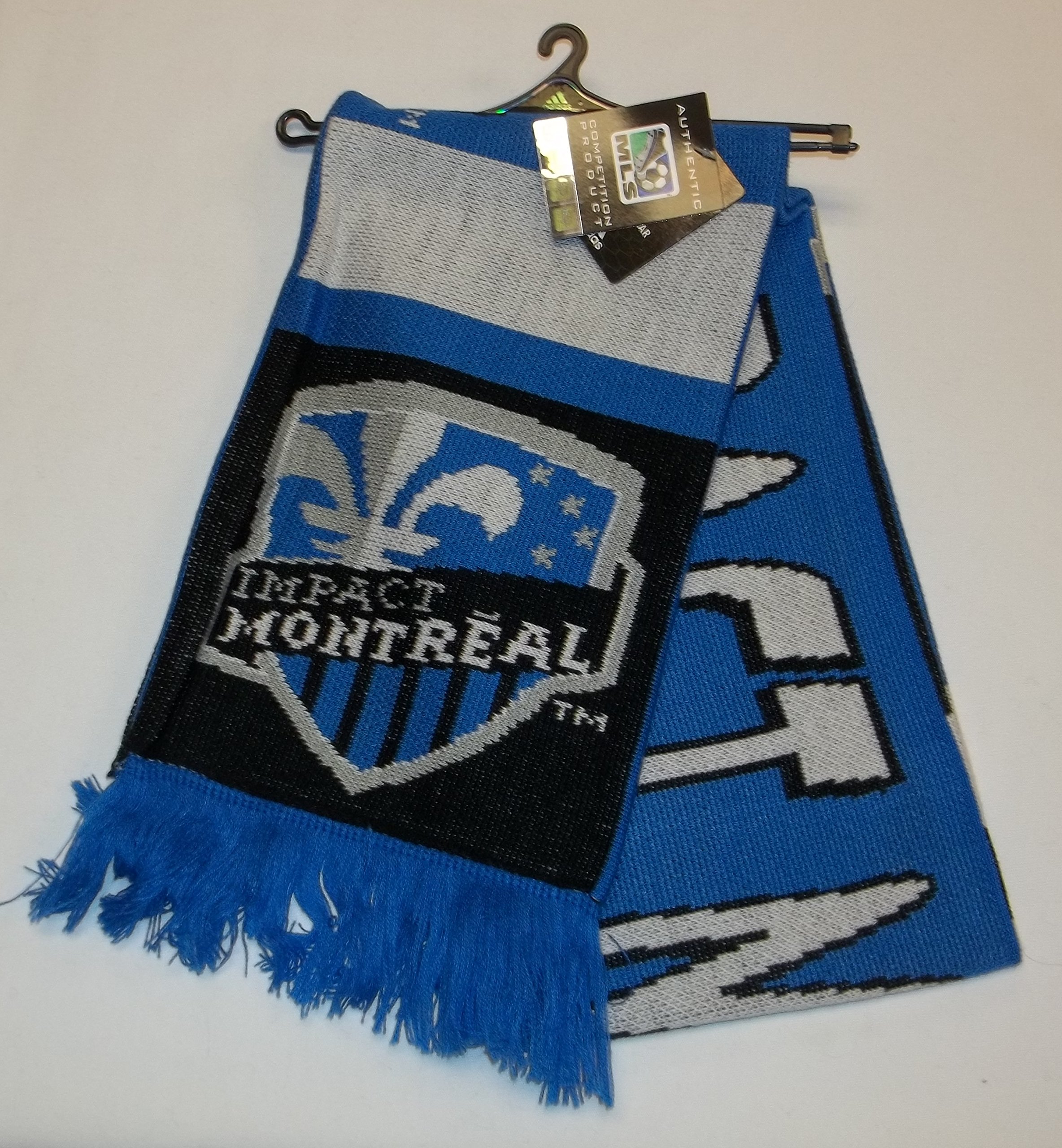 Montreal Impact Reversible Knit Schal mit Fransen von Adidas s189z