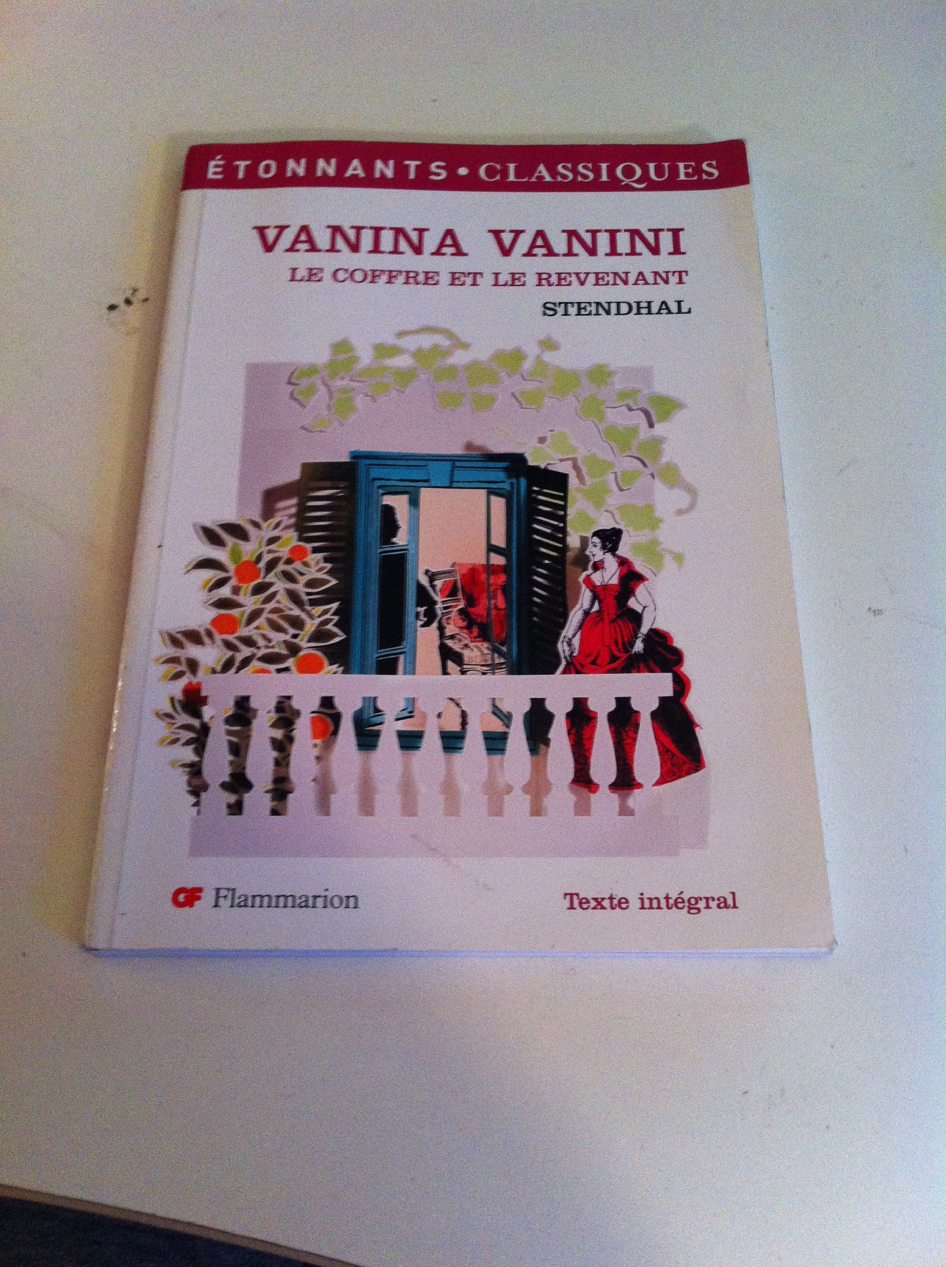 Vanina Vanini: LE COFFRE ET LE REVENANT Stendhal, Marion