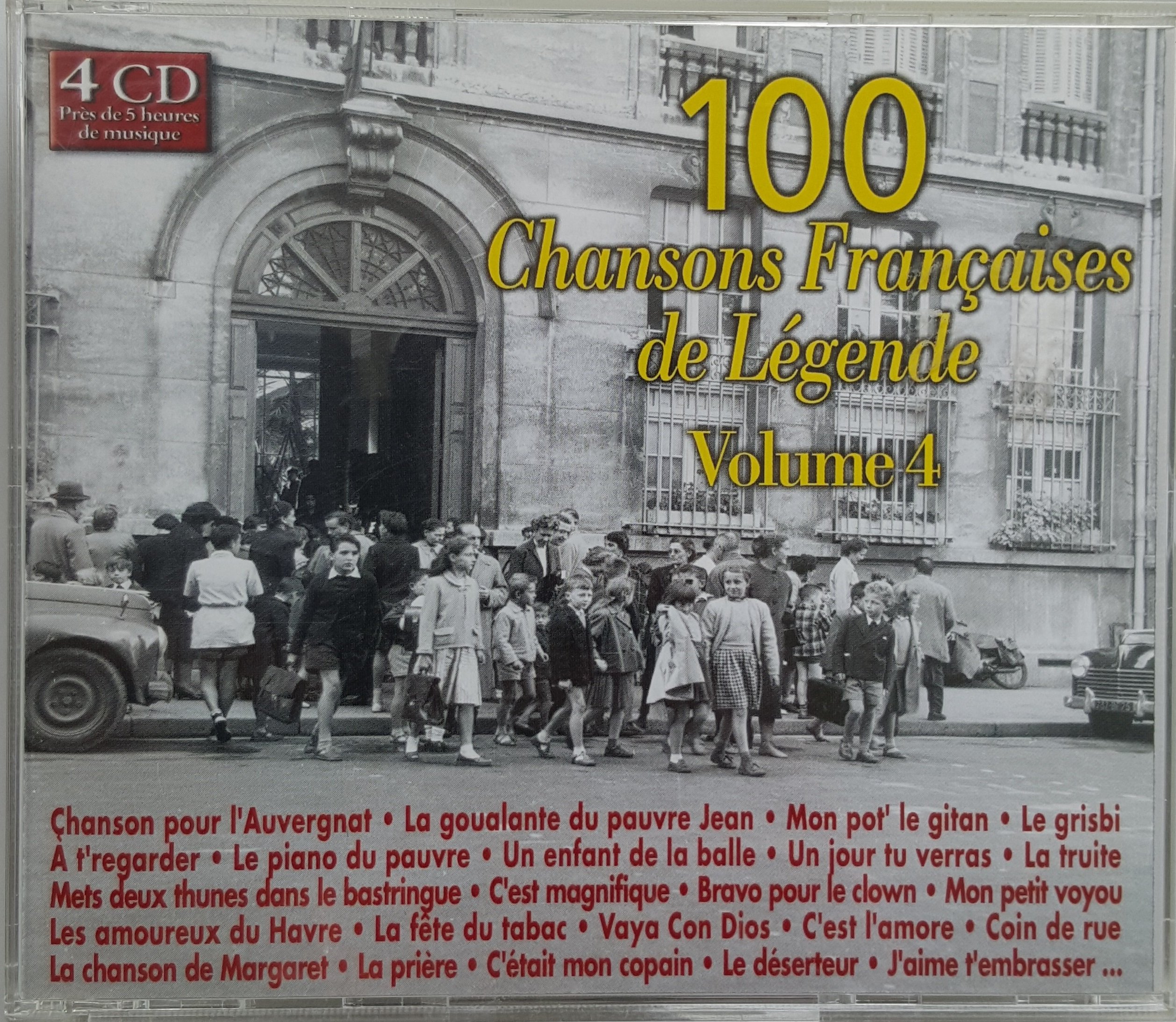 100 Chansons Françaises De Légende Vol 4