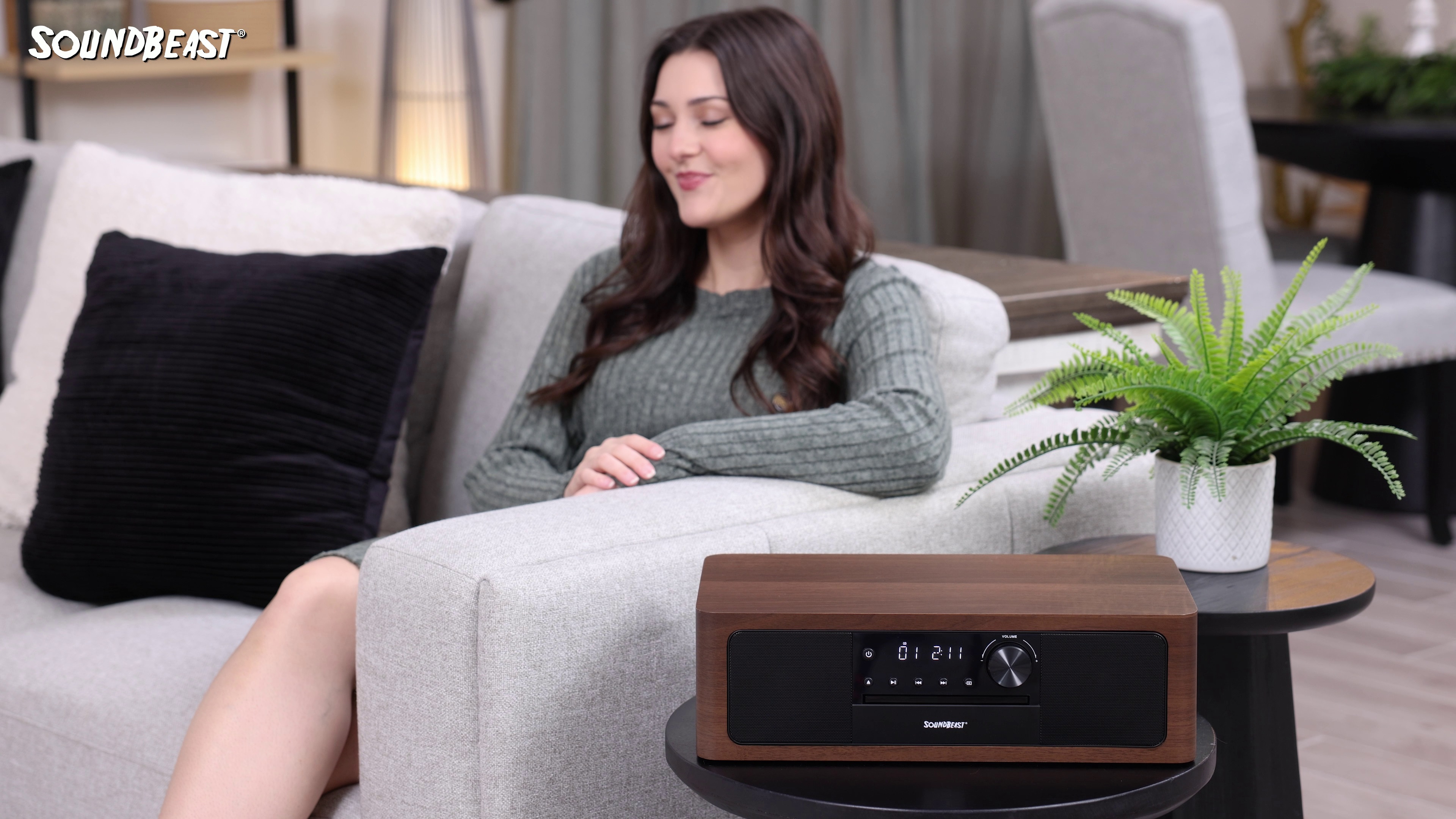 Amazon.com: SoundBeast Stereo Shelf System with CD Player