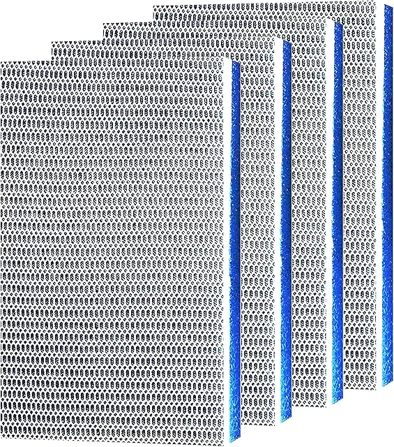 Begonia 8D Filter Wadding Pack of 4 for Aquarium Filter, 11x25x2 cm Mat