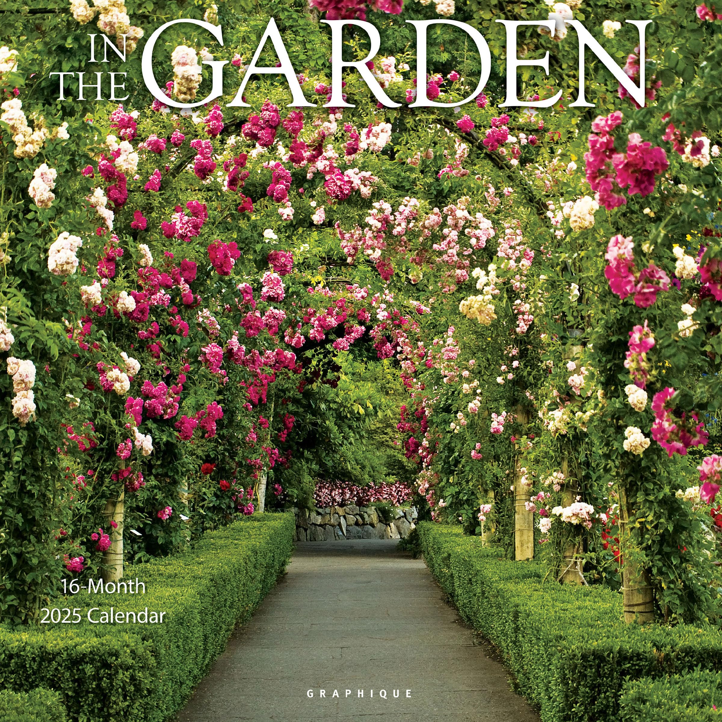 Graphique 2025 In the Garden Wall Calendar 12” x 12