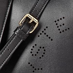 Stella McCartney 513860 W8542 2-Way Handbag with Logo Pouch Black