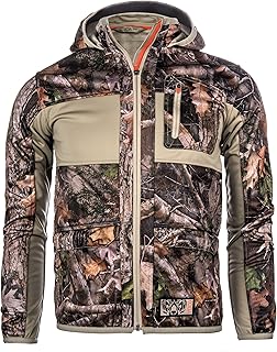 Koda Adventure Gear Kids True Timber Softshell Camo Hunting Jacket, Kanati