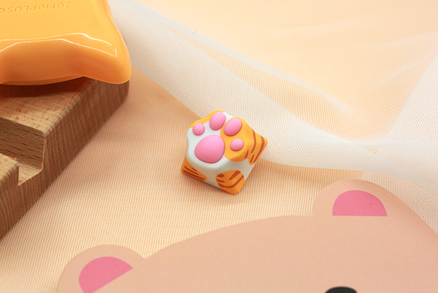 Amazon.com: SYA ZOMOPLUS Cute Keycaps,Novelty Cat-Claws Keycap 3D