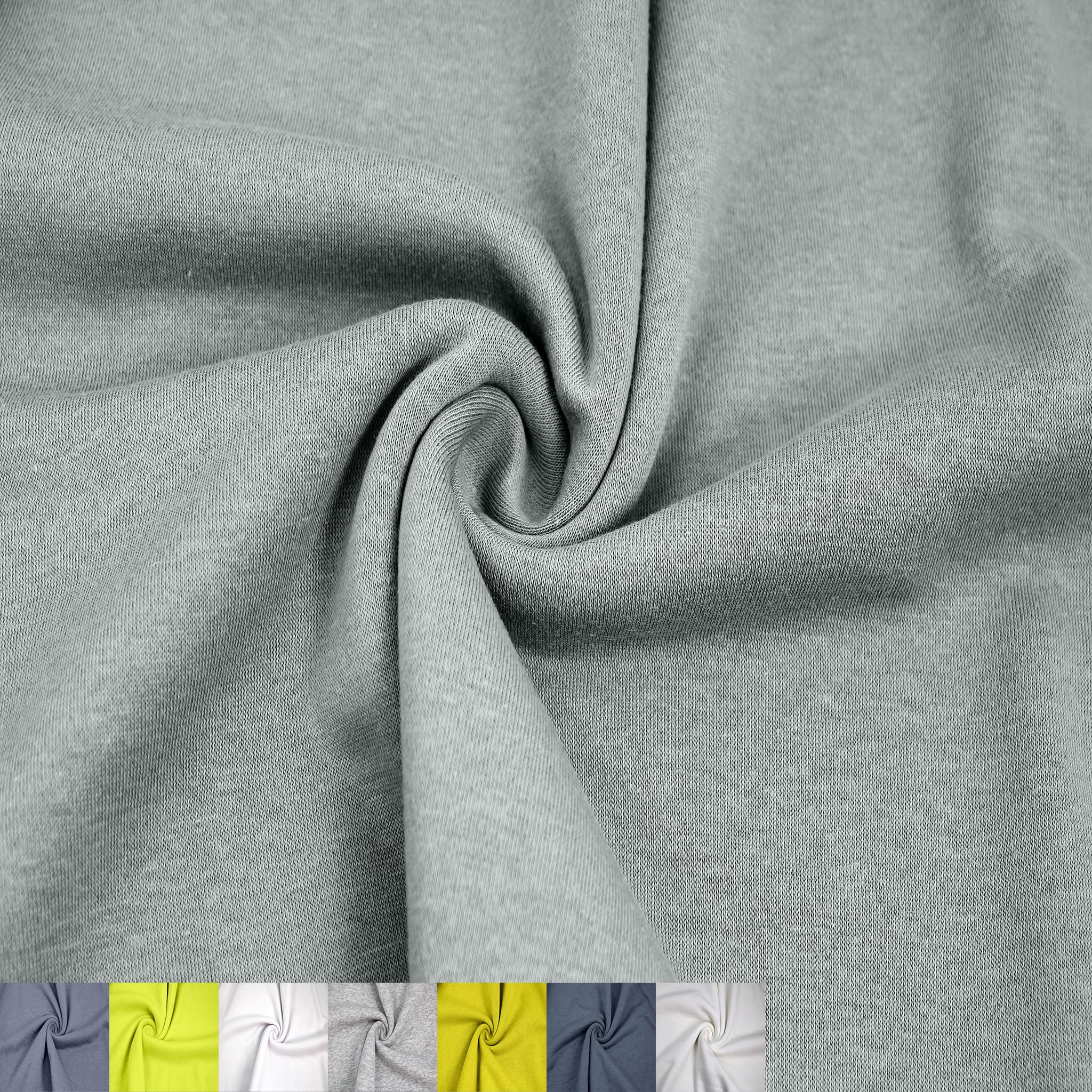 Texco The Yard Tela de forro polar de polialgodón de 61 pulgadas de ancho, 250 g/m², peso medio, cálida, transpirable, elástica en 2 direcciones, para ropa, sudaderas, sudaderas con capucha y