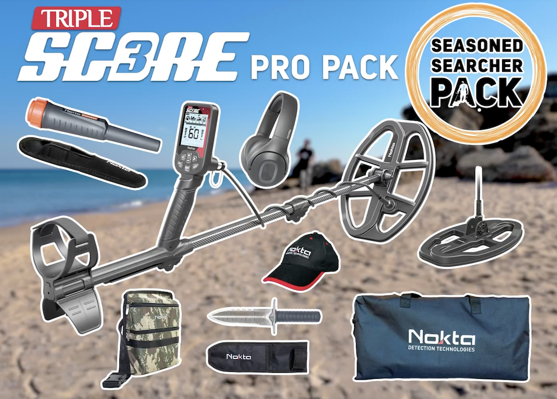 Amazon.com : Nokta Triple Score PRO Pack Metal Detector Kit