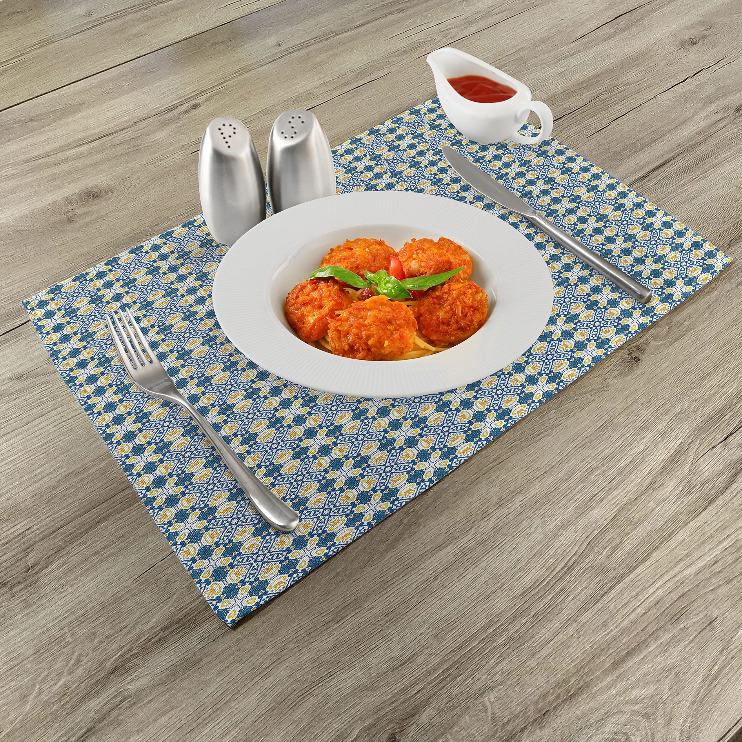 RUNNER DA TAVOLA in Lino Tovaglietta Tavolo Pranzo Scrivania Tovagliette EUR 19,86 - FR