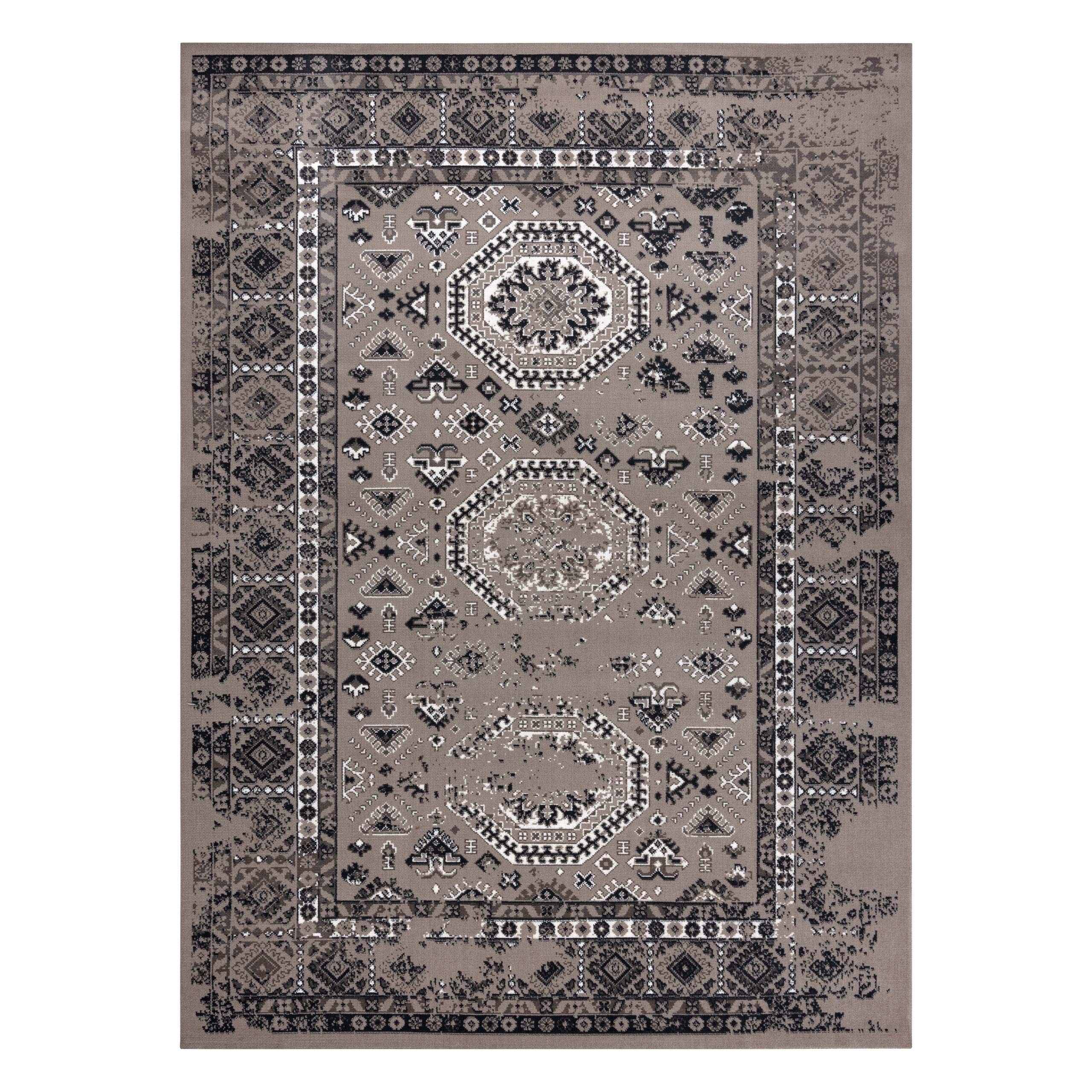 Dywan Vintage 2211675 beżowy klasyczny 80 x 150 cm beżowy