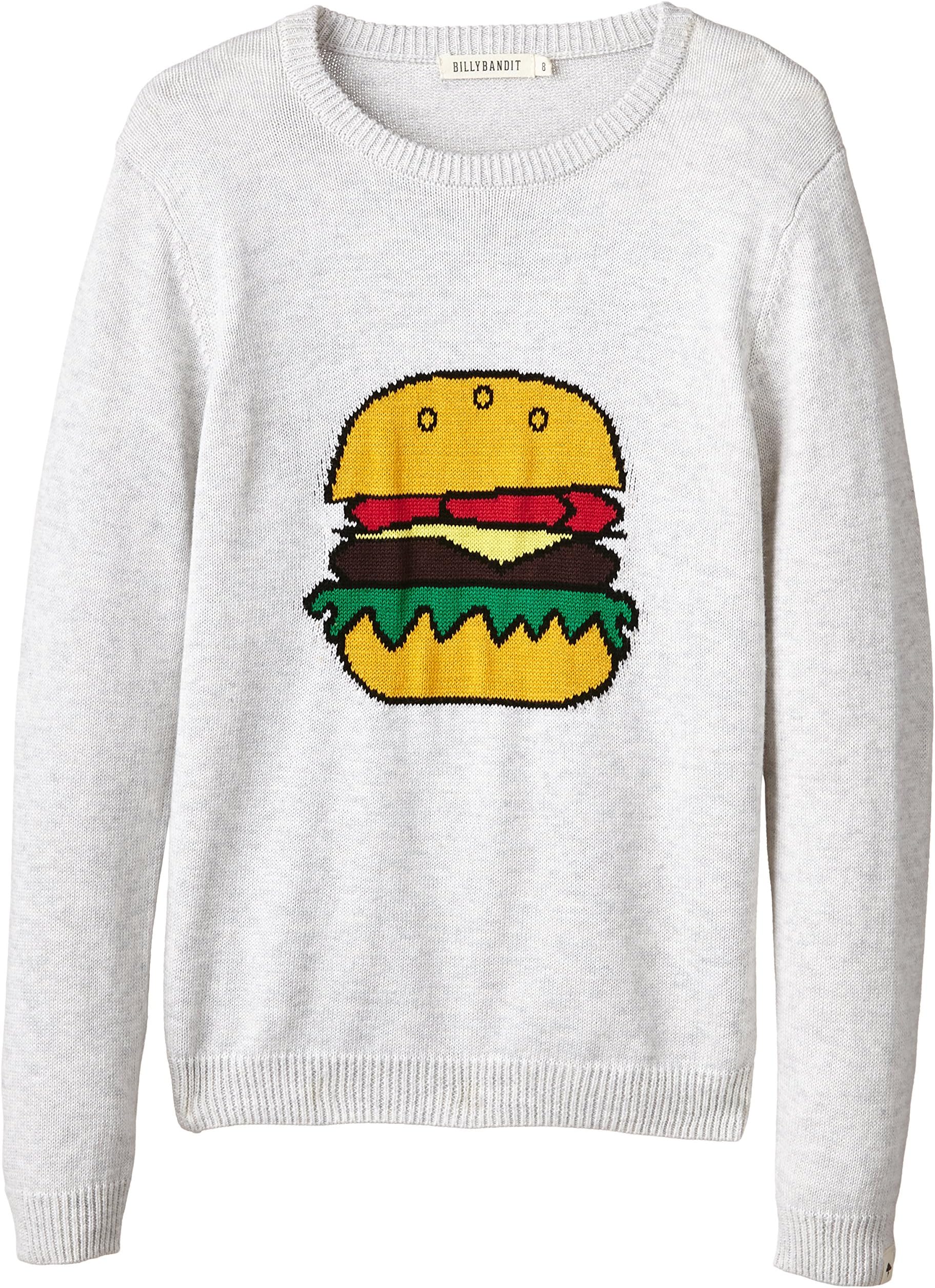 Billy Bandit Little Boys' Graphic Sweater (Toddler/Kid) - Gris Claire Chine - 4A