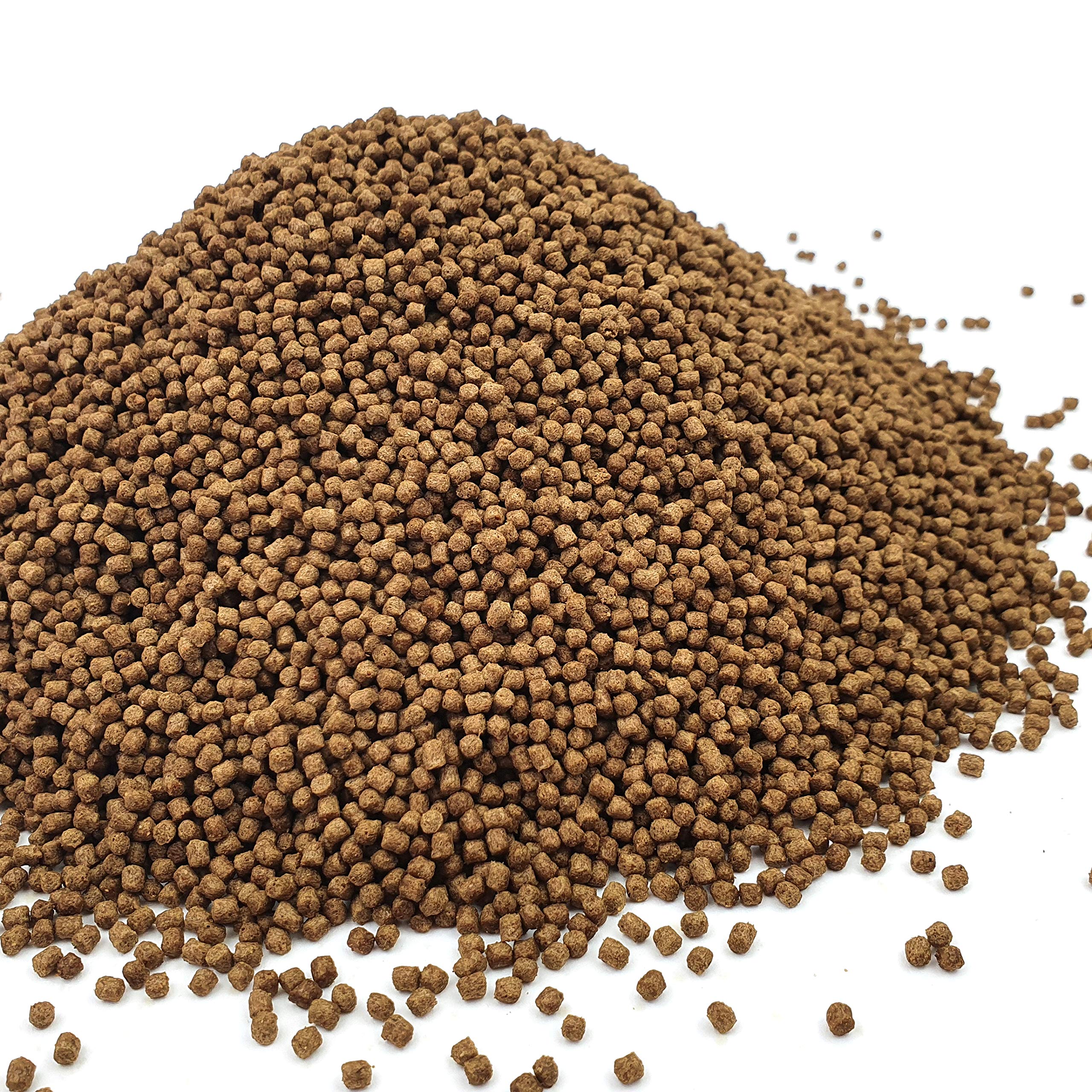 Floating Pond Pellets 3mm - Premium Fish Food Koi Carp Goldfish Coldwater Chub Bulk (1.8kg)