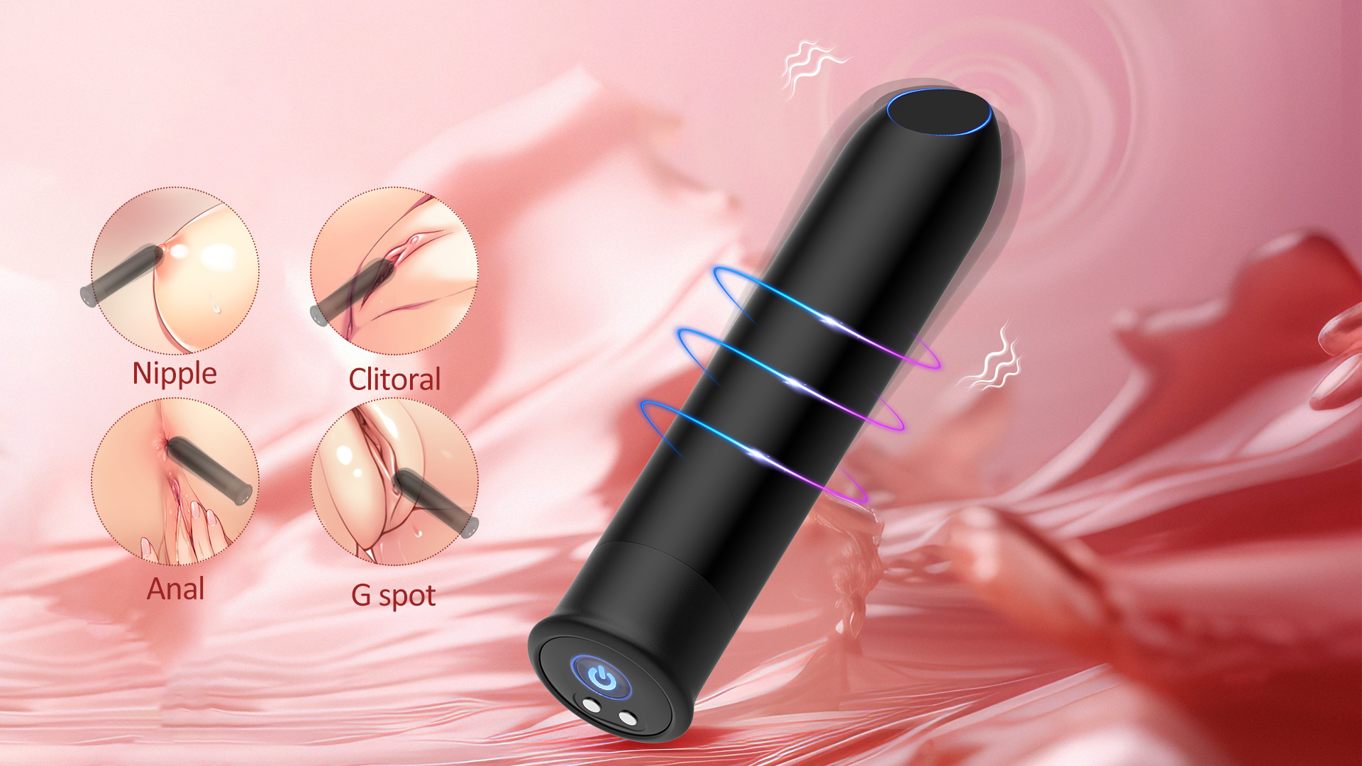 Amazon.com: Bullet Vibrator with Angled Tip for Precision Clitoral  Stimulation, Discreet Rechargeable Lipstick Vibe with 10 Vibration Modes  Waterproof Finger Vibrator Nipple G-spot Stimulator Sex Toys for Women :  Health & Household