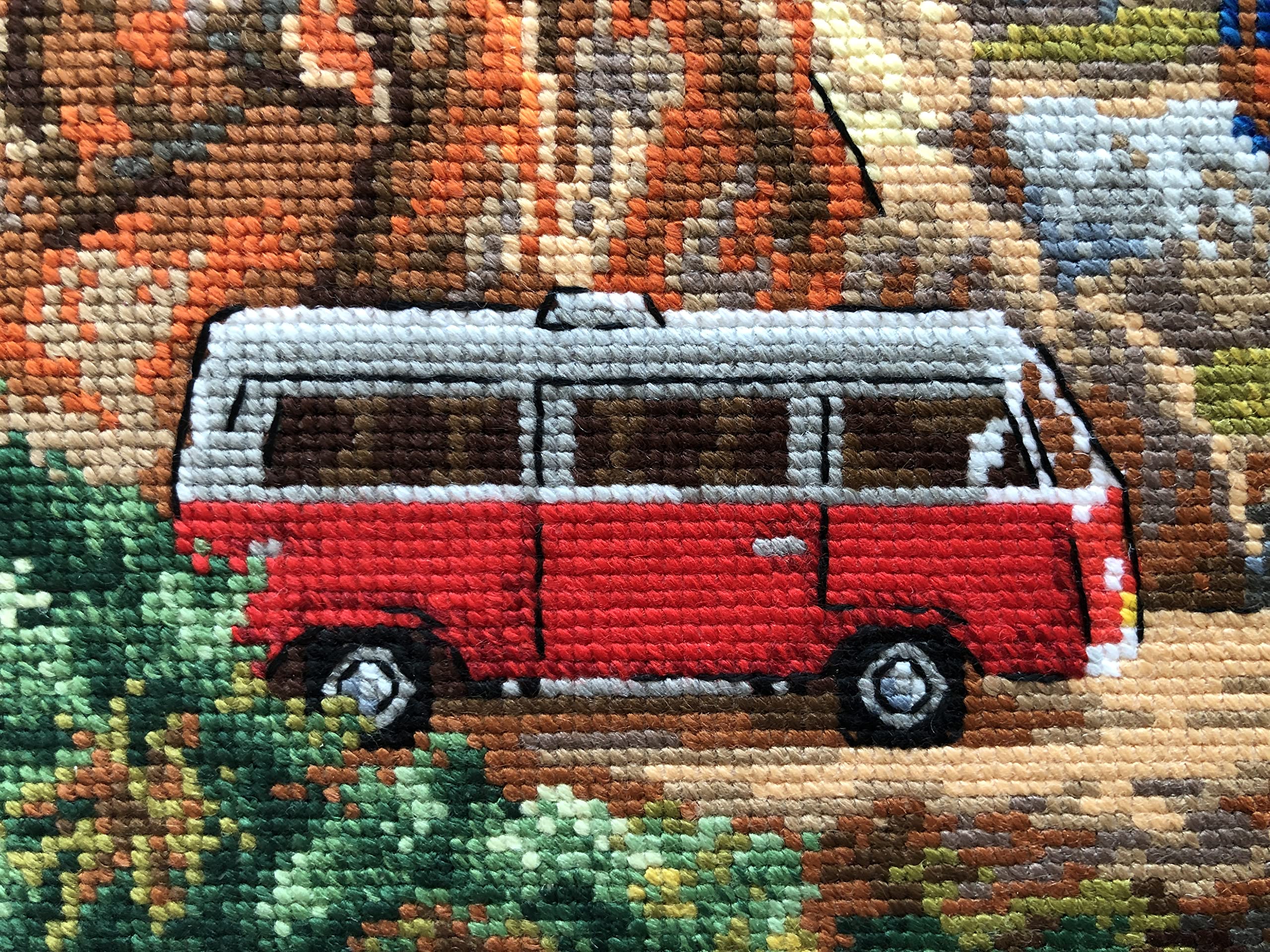 Riolis Kreuzstich Set Festival in Kappadokien, Zählmuster, 30x40cm
