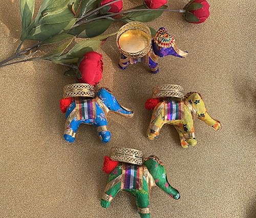 Miniatura 4 de Portavelas decorativo a granel para decoración Diya Diwali, Diosa Ganesh Chaturthi, portavelas decorativo para festivales de la India, Diwali, boda,