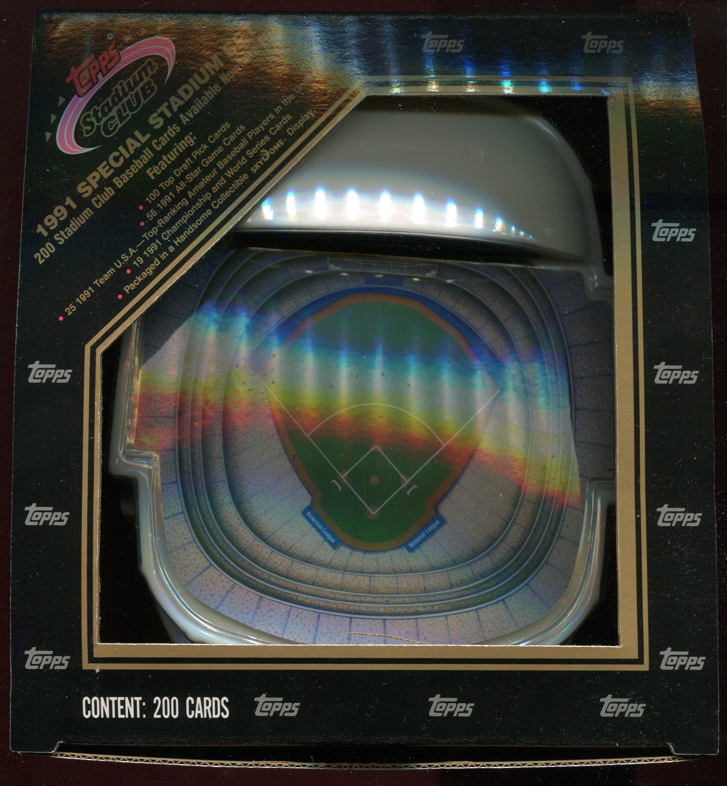Topps 1991 Stadium Club Baseball Set