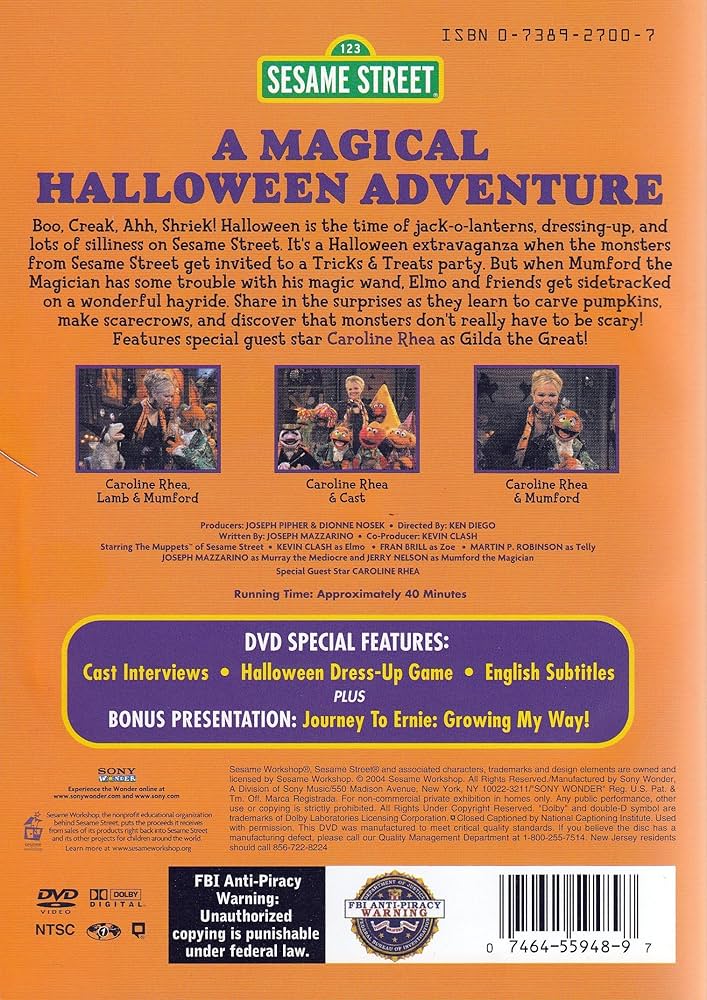 その他 Magical Halloween Adventure [DVD] Amazon.com: Sesame Street - A Magical Halloween Adventure
