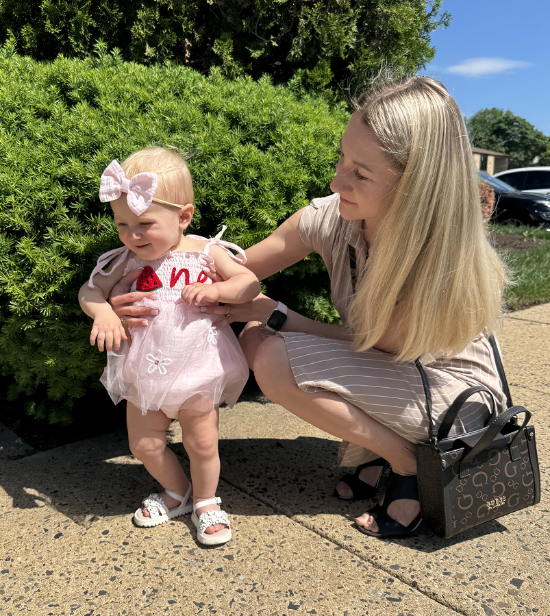 HONGTEYA Baby Girl 1st Birthday Outfit Girl First Birthday Clothes One Year Old Gifts Romper Tulle Summer Newborn Dress