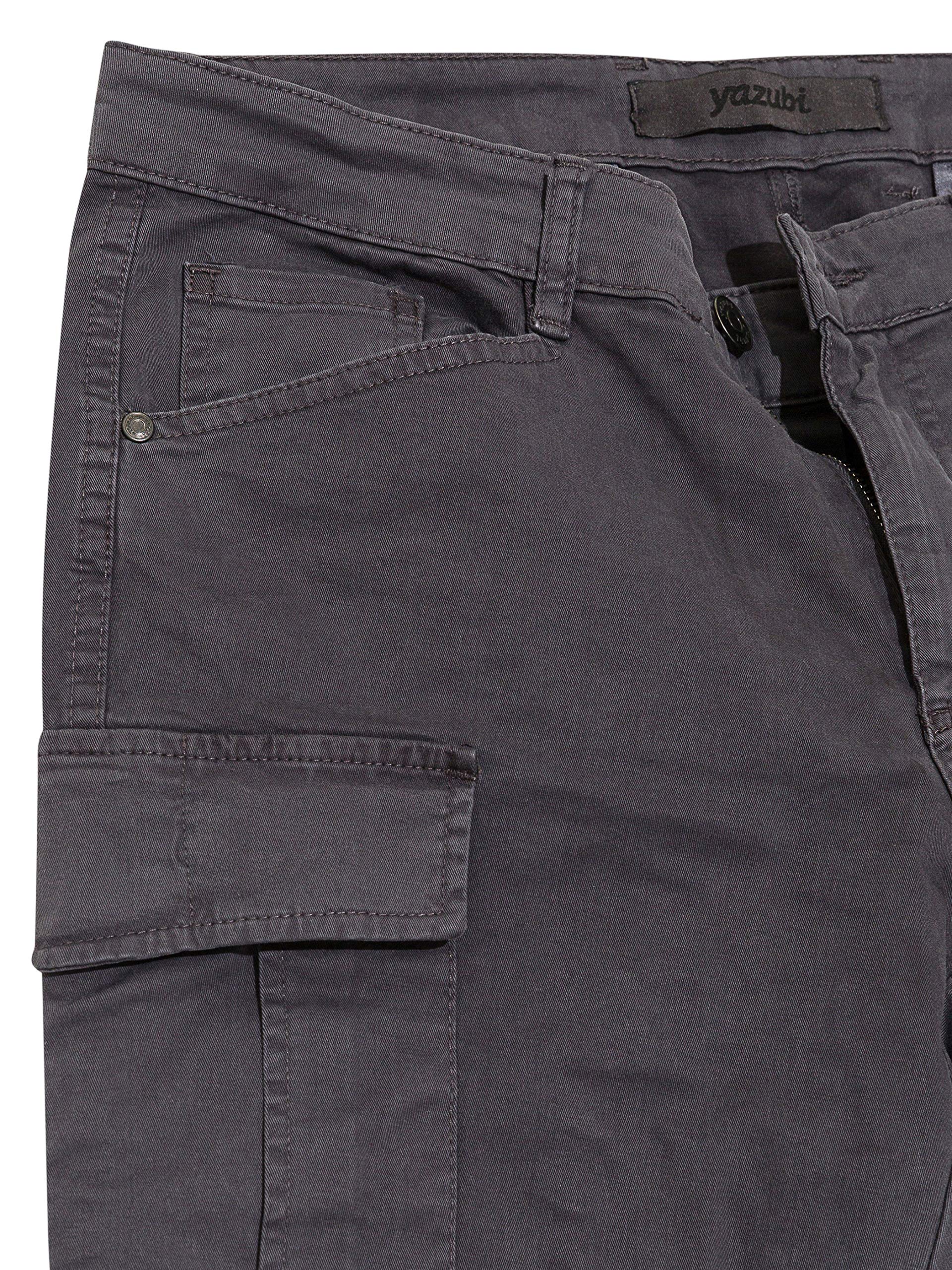 Yazubi Pantaloni Cargo Uomo con Cotone Chino Relaxed Fit Jayden