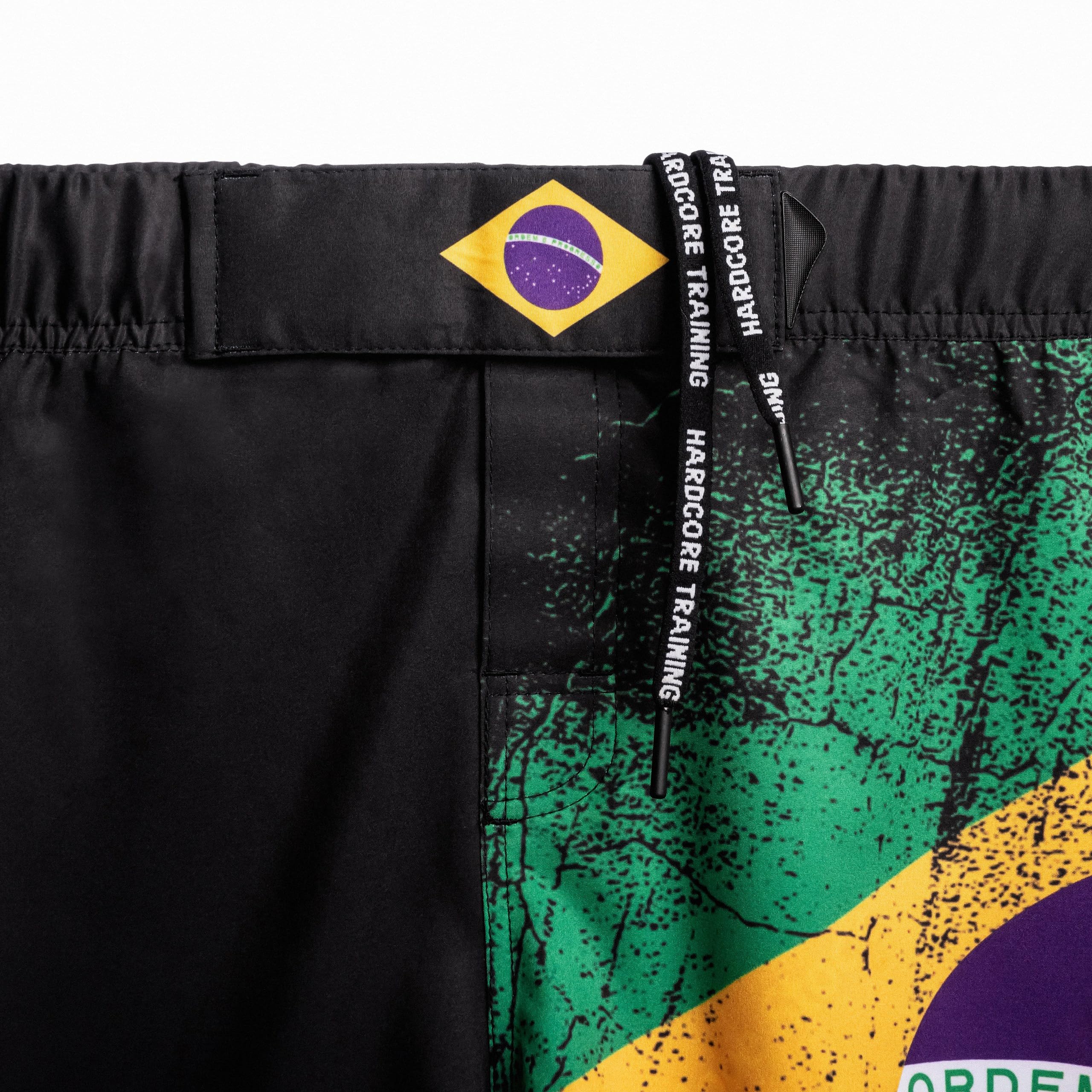 HARDCORE TRAINING Pantalones Cortos Hombre MMA Shorts de Entrenamiento para BJJ Boxeo Grappling Fitness No Gi