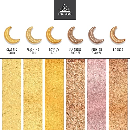 Miniatura 3 de Polvo de mica mineral natural de naranja mágica, 0.42 oz (12 g)  para uso personal o profesional - cosméticos, proyectos de resina epoxi, esmalte de