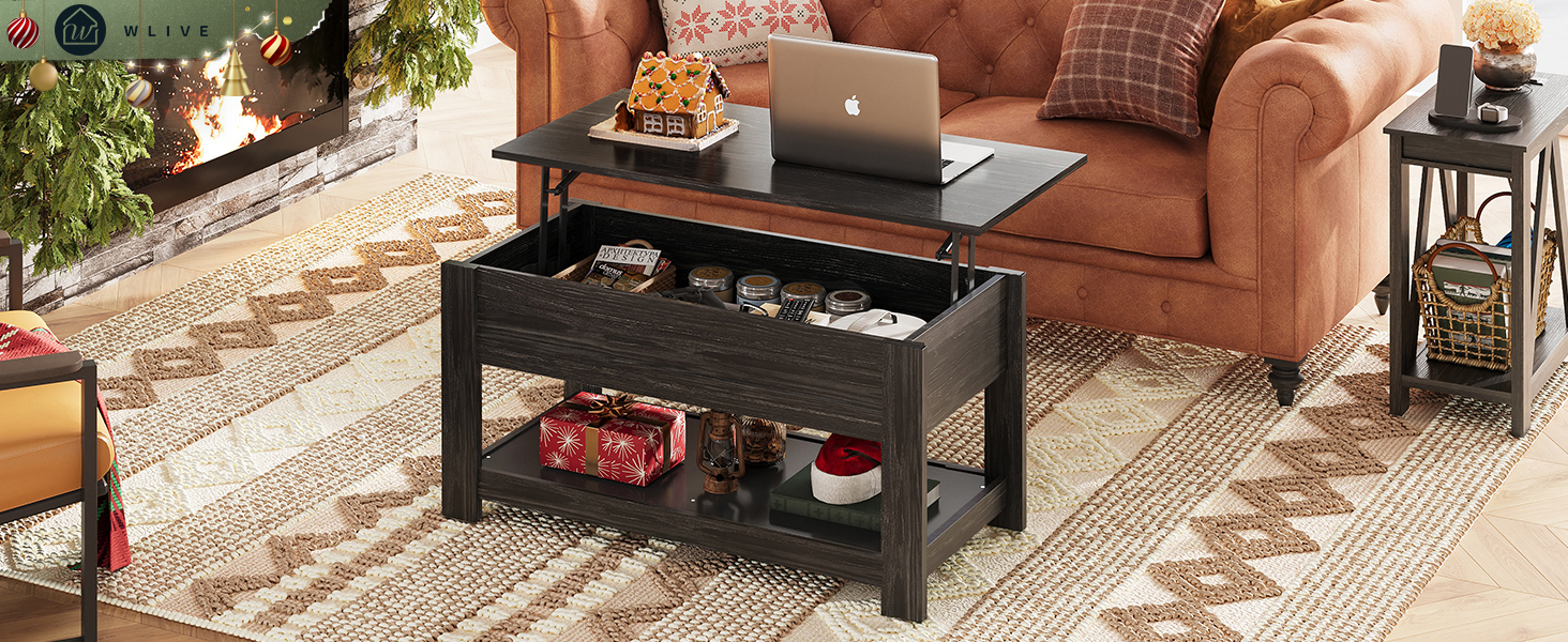 Amazon.com: WLIVE Coffee Table, 39