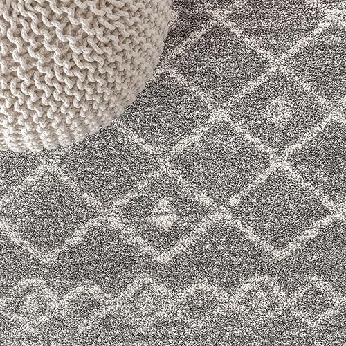 Miniatura 11 de JONATHAN Y MOH208C-4 Aksil - Alfombra marroquí Beni Souk para interiores, estilo rural, bohemio, minimalista, geométrico, fácil de limpiar, para